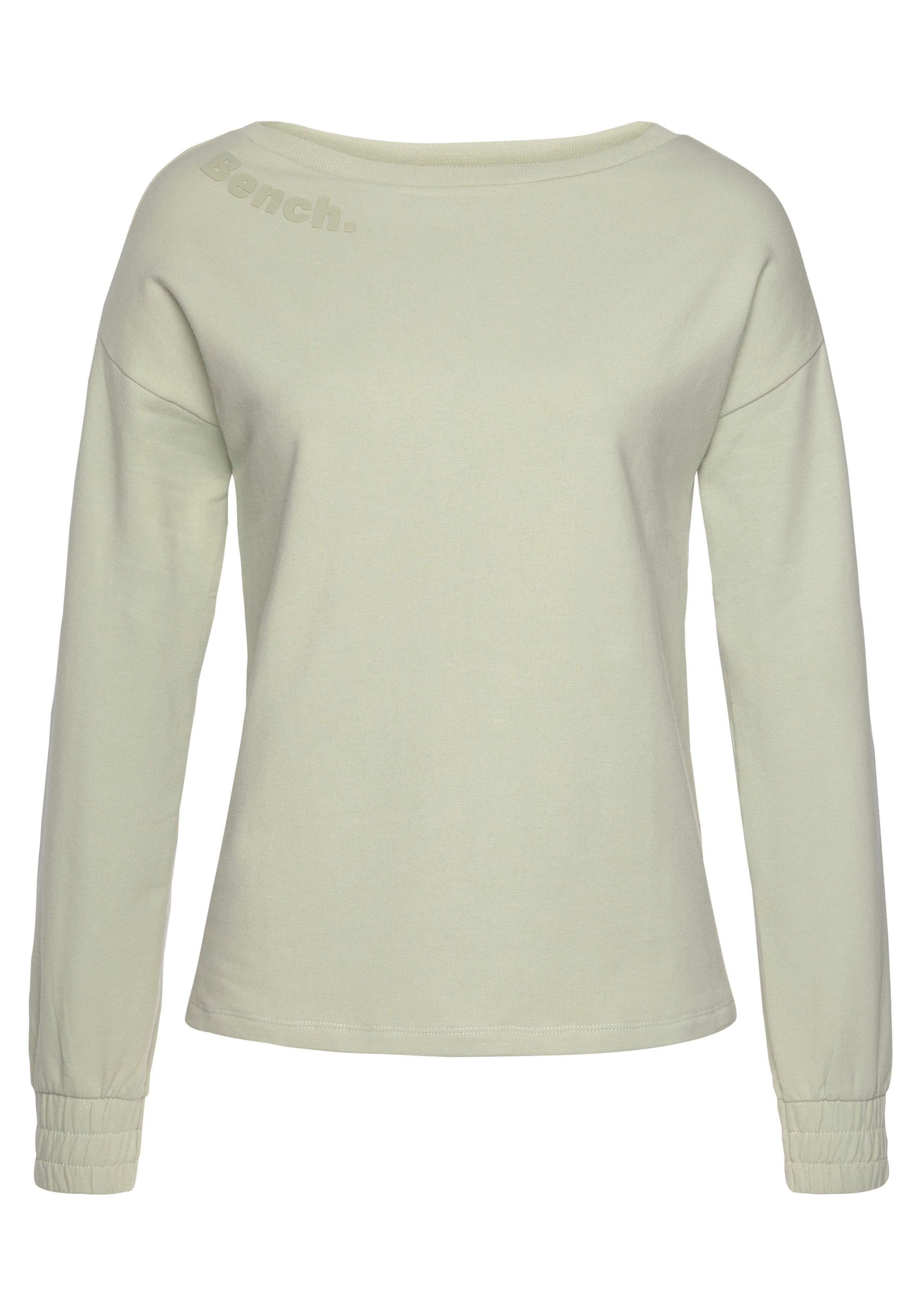 Bench. Loungewear Sweatshirt met gerimpelde mouwmanchetten, loungepak