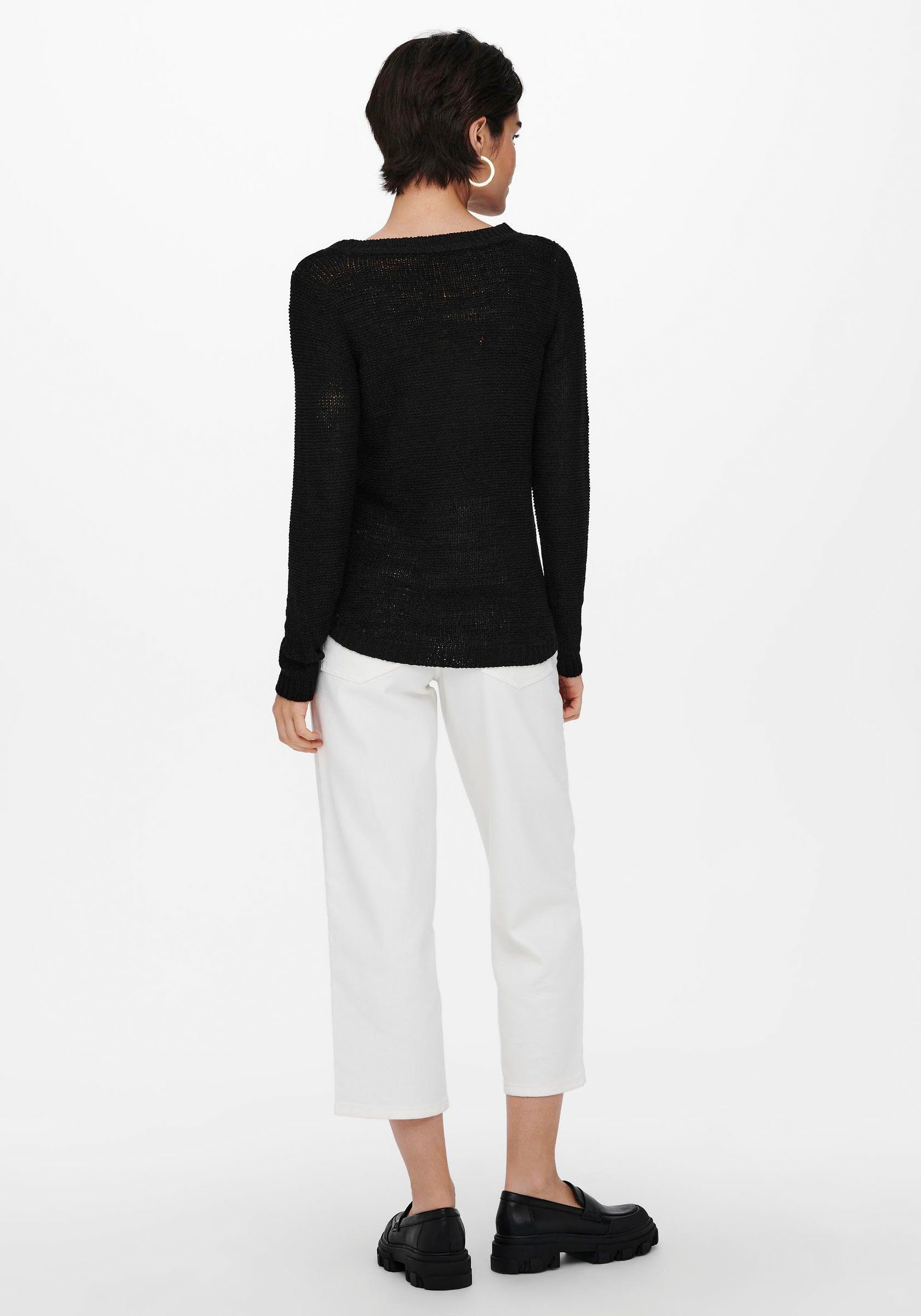 Only Gebreide trui ONLGEENA XO L/S PULLOVER KNT NOOS
