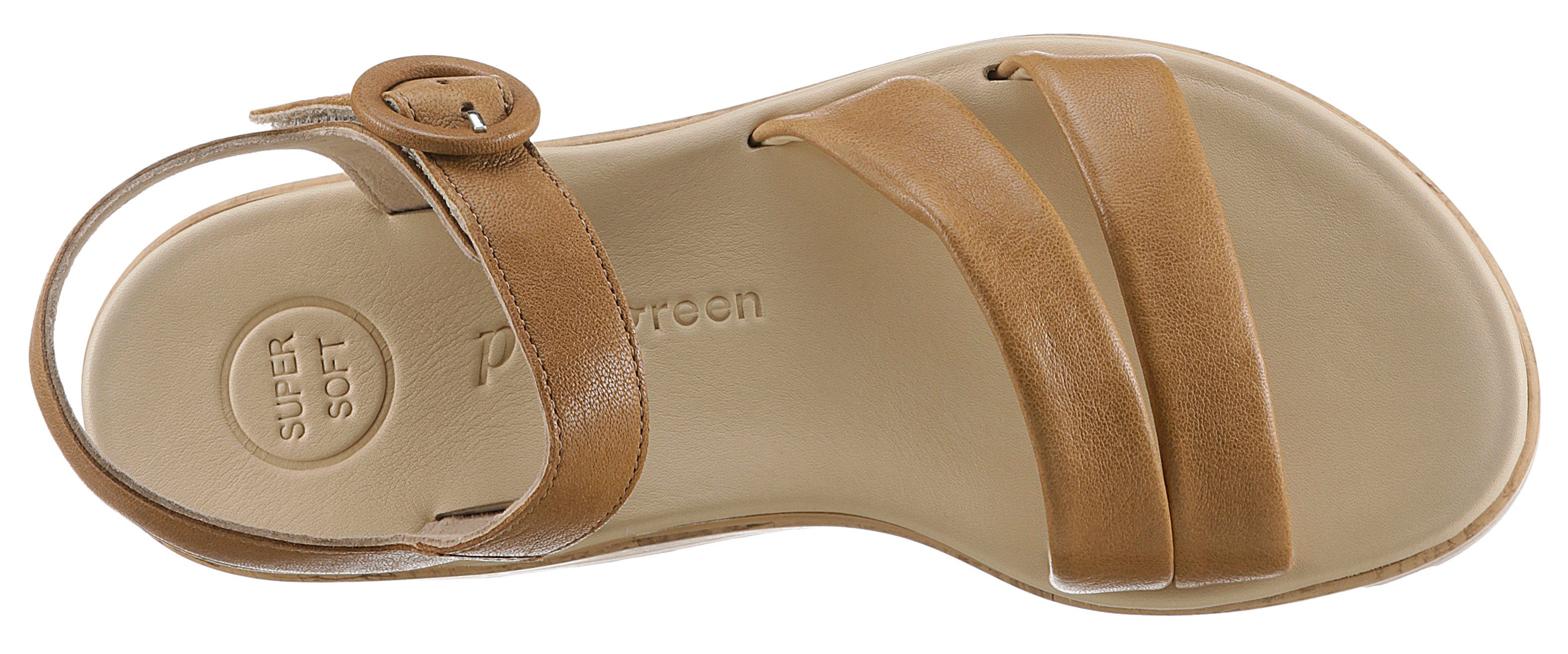 Paul Green Sandalen , zomerschoen, sandaal, bandjesandaal, met gespsluiting