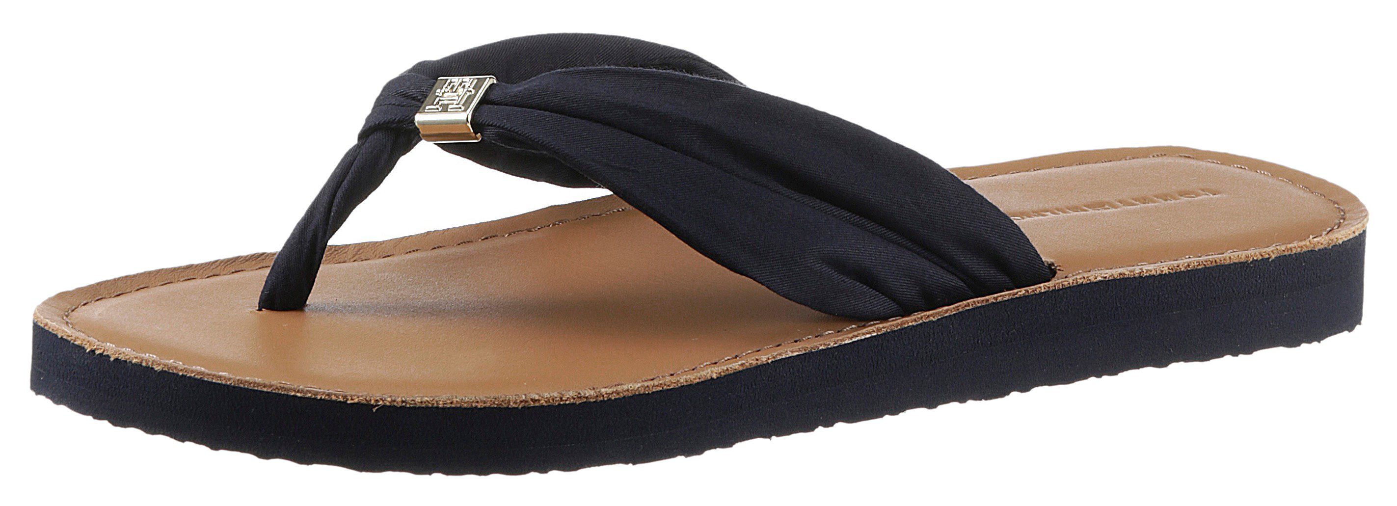 Tommy Hilfiger Teenslippers TH ELEVATED BEACH SANDAL , zomerschoen, comfortabele schoen, flats,...