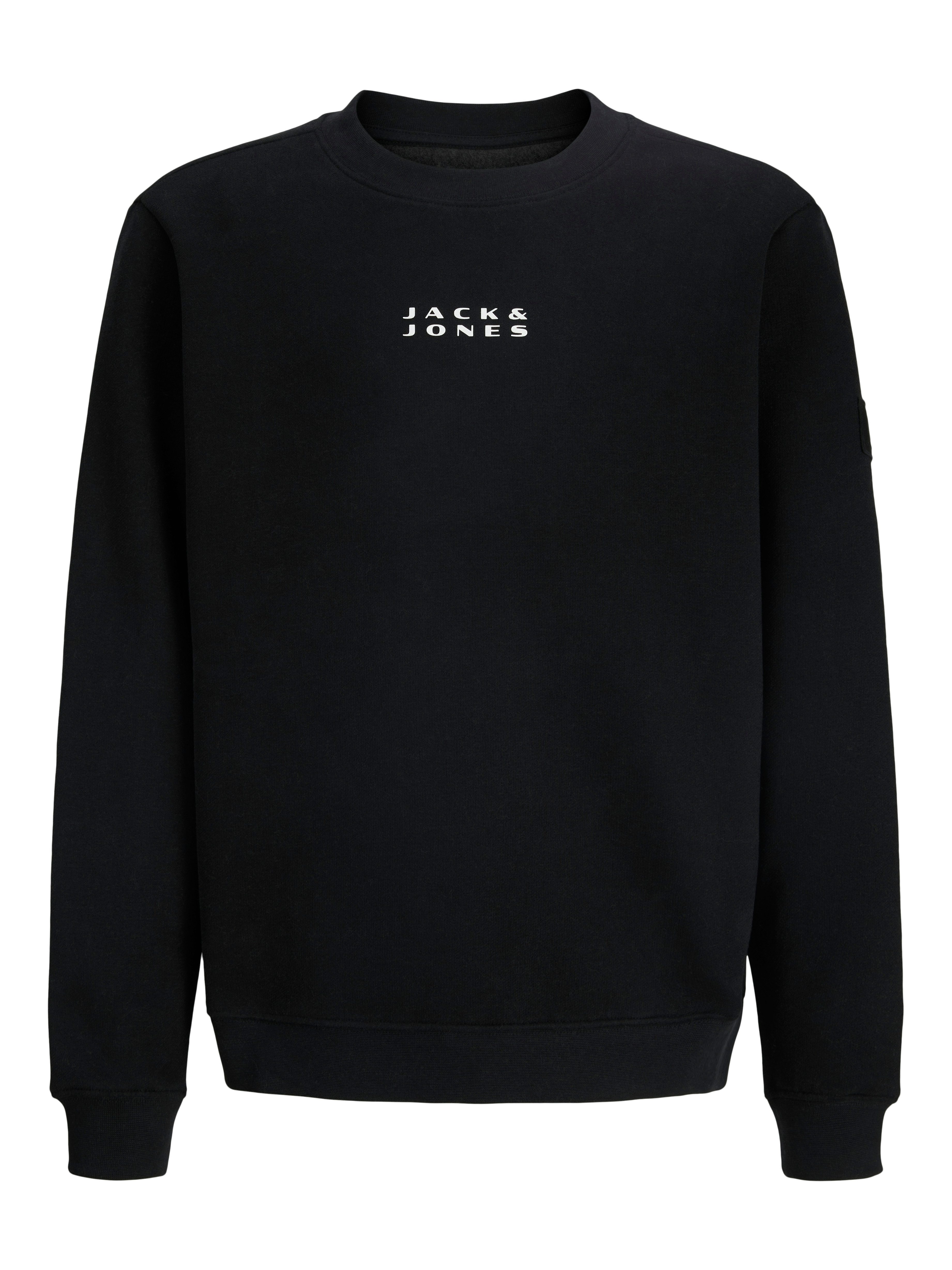 Jack & Jones Junior Sweatshirt JCOPOINT SWEAT BADGE CREW NECK BF JNR