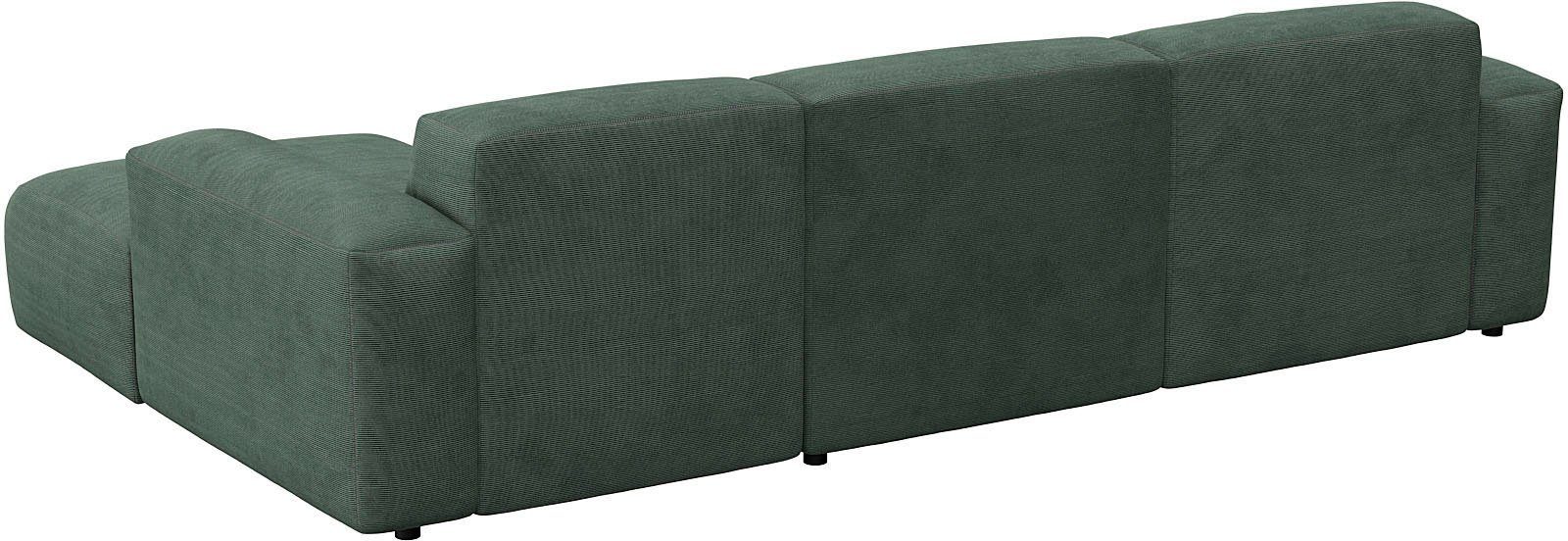 FLEXLUX Hoekbank Lucera comfortabel en comfortabel door hoogwaardige zitconstructie, L-vorm