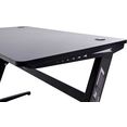 mca furniture gamingtafel gaming tafel zwart