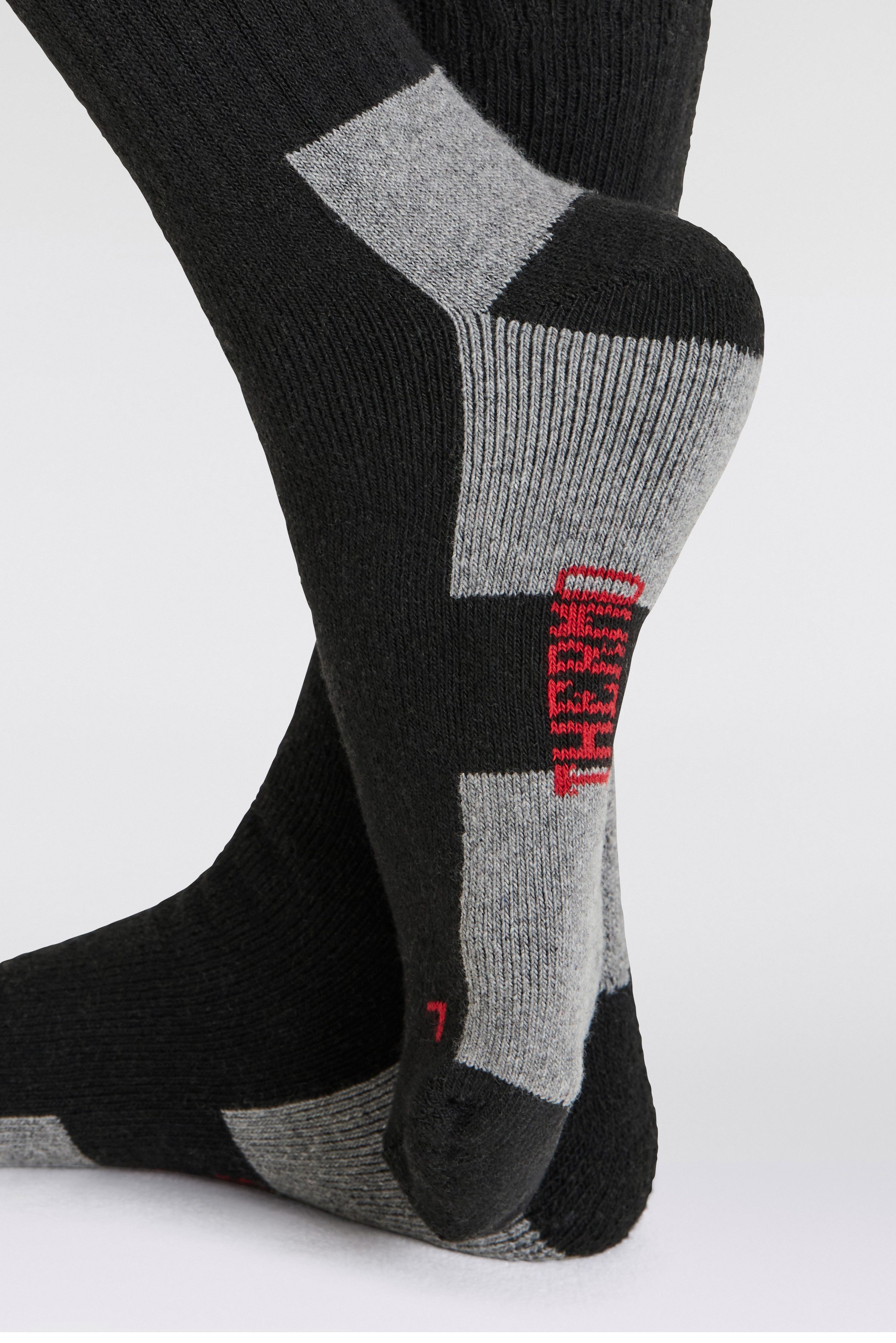 Apollo Basic sokken THERMAL TRACKING SOCKS Unisex met verwarmende merinowol (2 paar Set van 3)