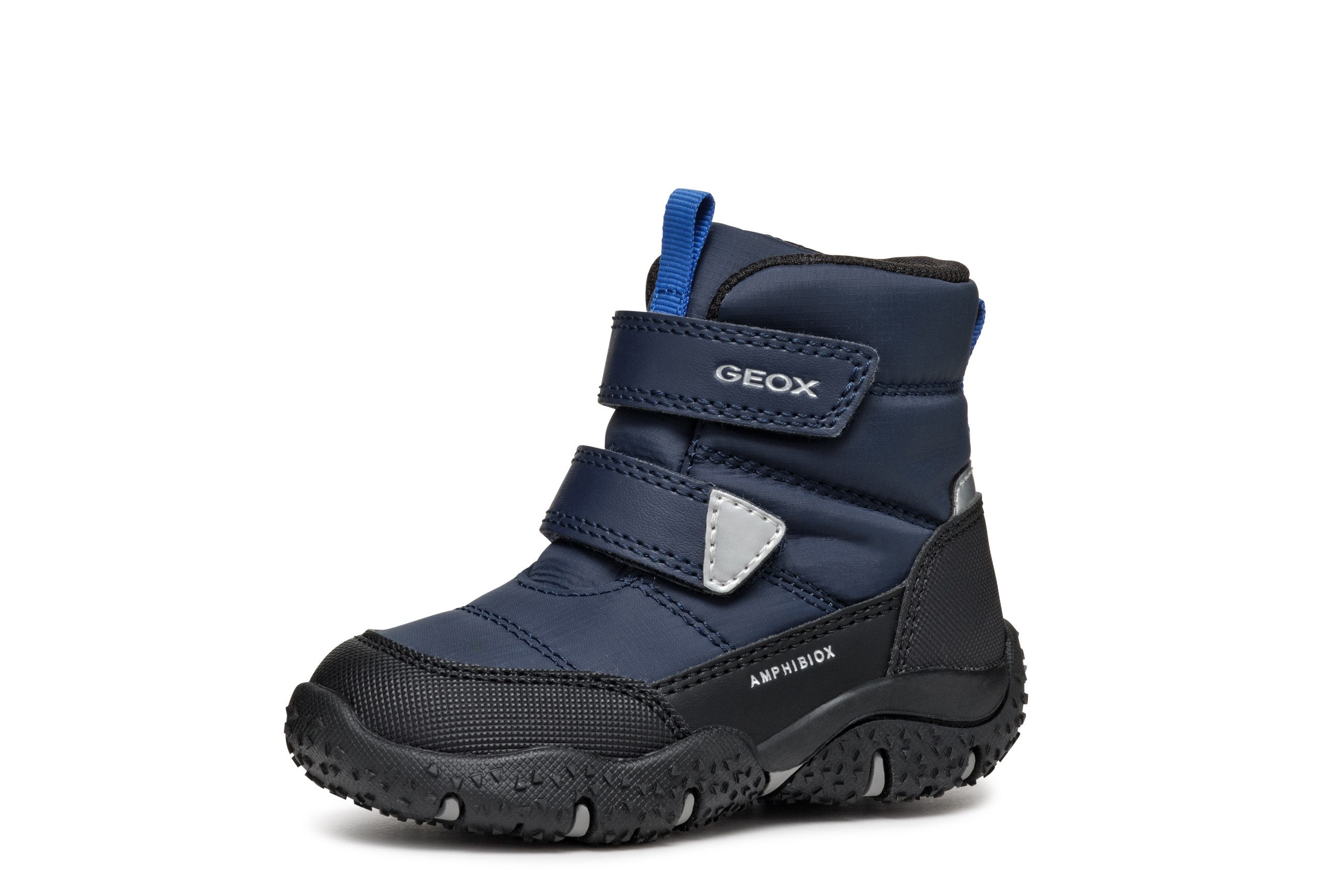 Geox Winterlaarzen B BALTIC BOY B ABX Klittenbandlaars, snowboots met warme voering, maatsjabloon om te downloaden