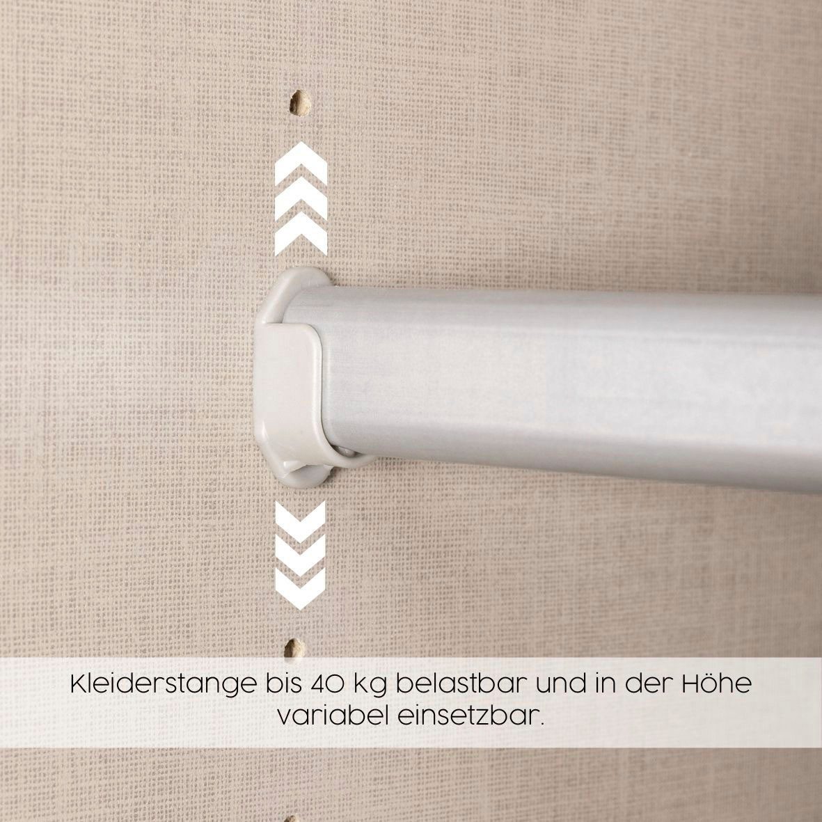 rauch Zweefdeurkast Kledingkast draaideurkast kast garderobe KRONACH TOPSELLER met draaideuren en schuifdeuren en spiegels, veel planken made in germany