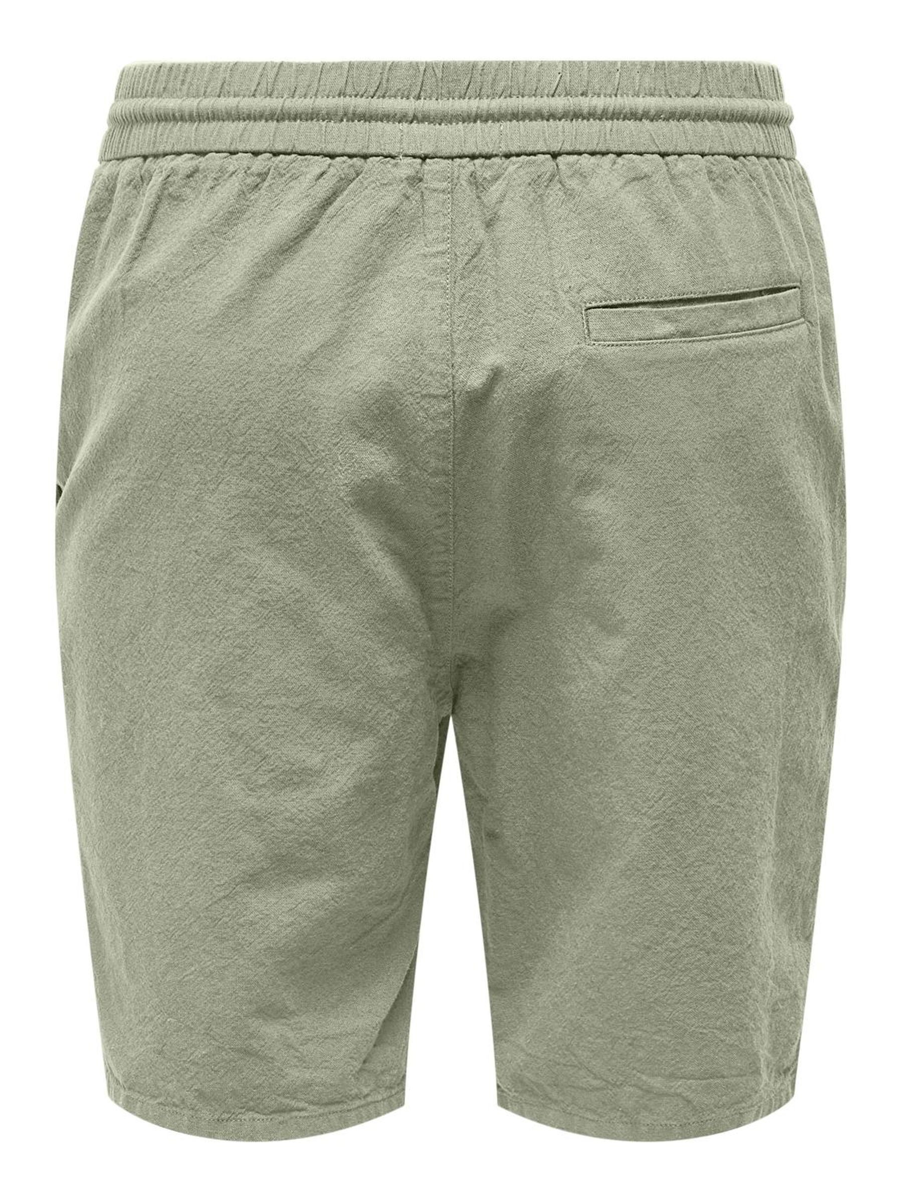 ONLY & SONS Short ONSLINUS 0007 COT LIN SHORTS NOOS