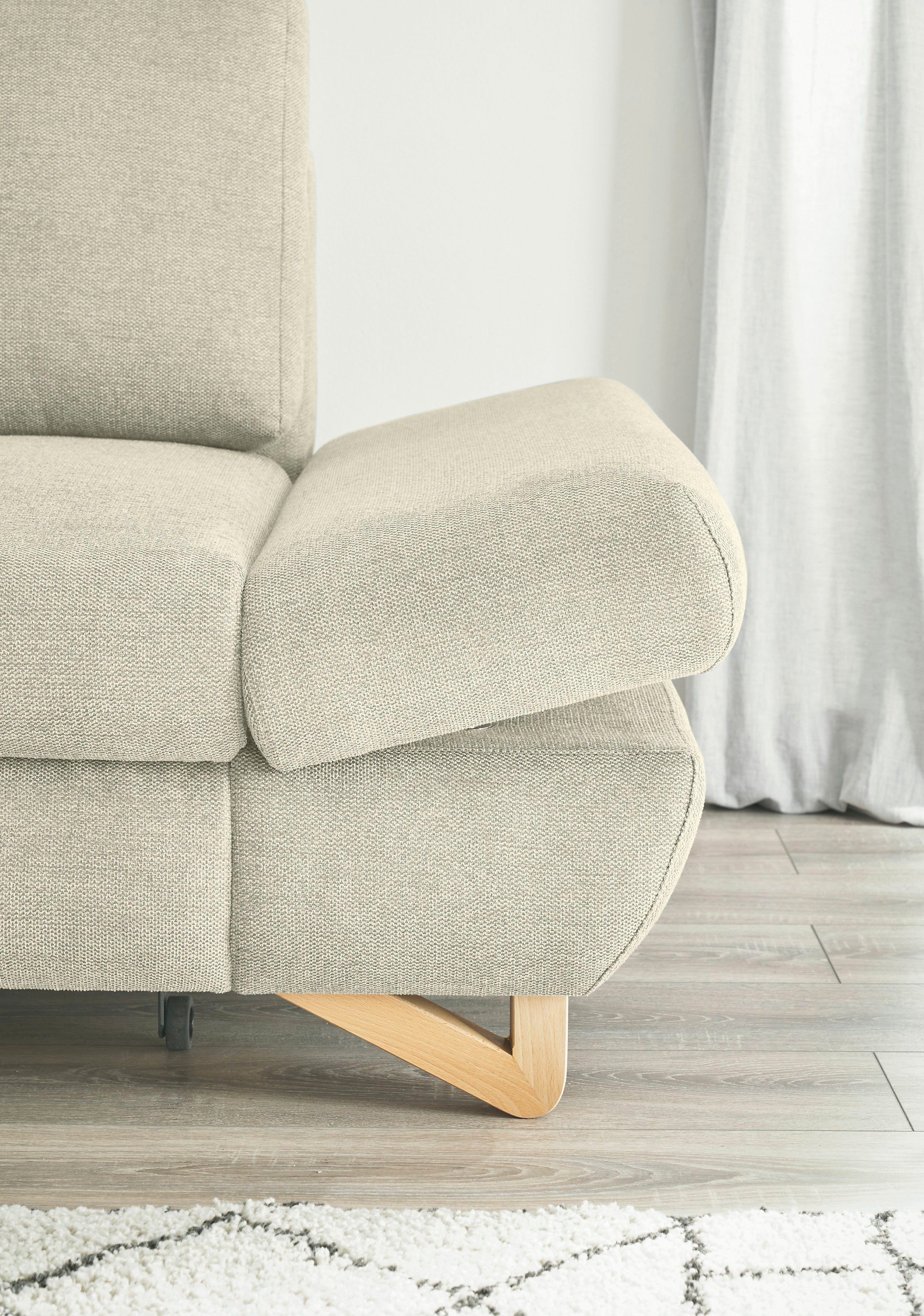 INOSIGN Slaapbank City/Giron comfortabele slaapbank (ligoppervlak 245 x 138 cm) en bedlade