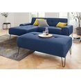 exxpo - sofa fashion hocker blauw