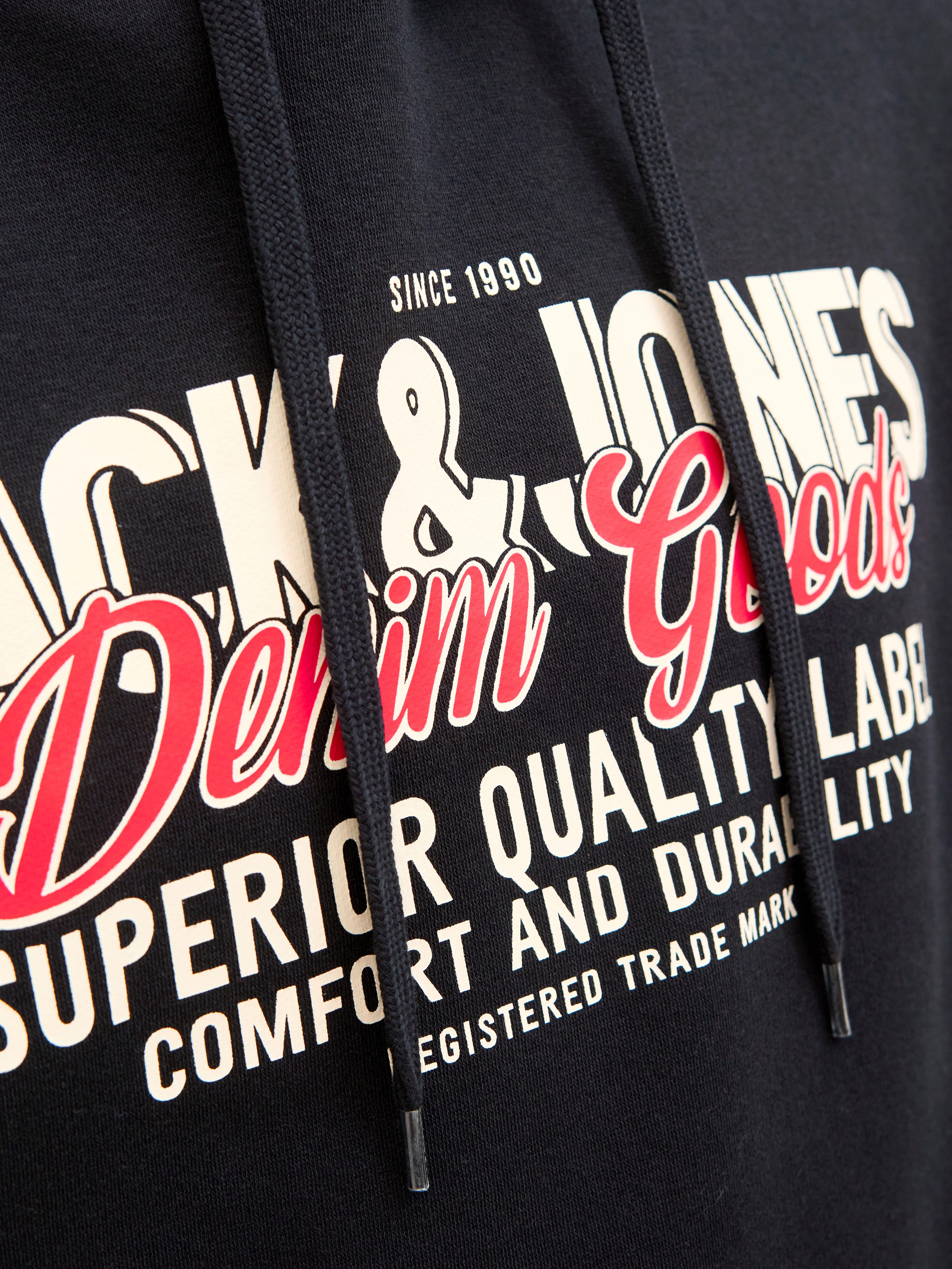 Jack & Jones Hoodie JJELOGO SWEAT HOOD 2 COL 25/26 NOOS