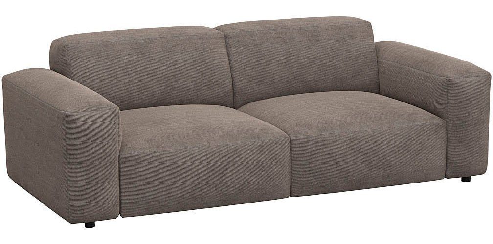 FLEXLUX 2,5-zitsbank Lucera bank, super comfortabel door hoogwaardige zitopbouw met koudschuim