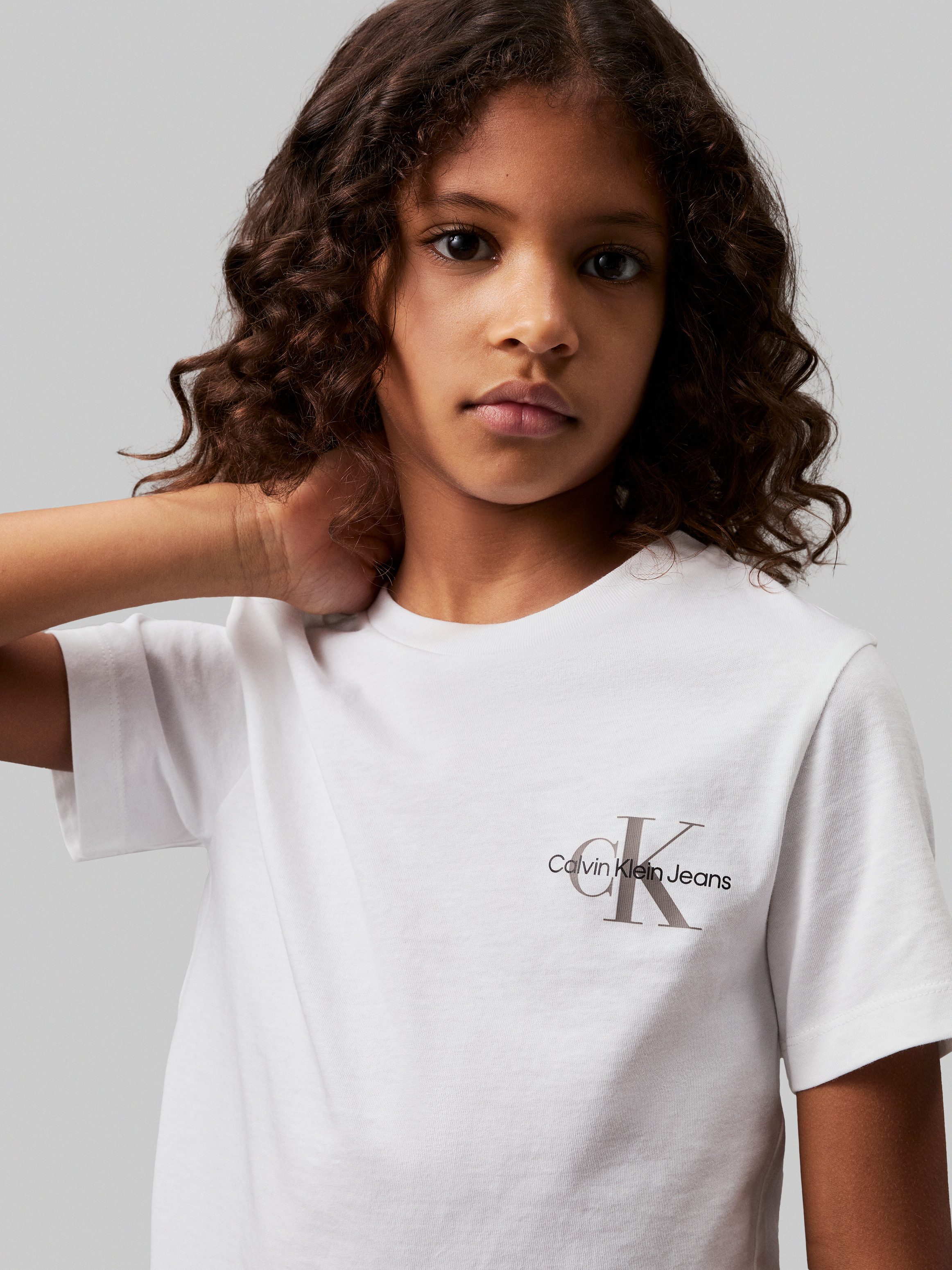 Calvin Klein T-shirt CHEST MONOGRAM T-SHIRT voor kinderen tot 16 jaar
