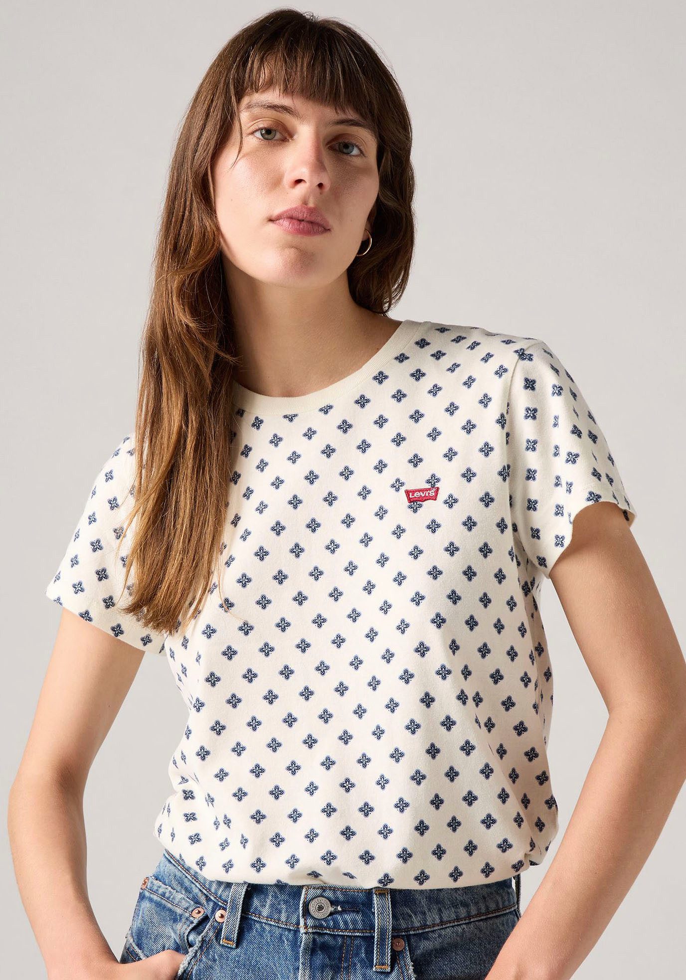 Levi's® T-shirt Perfect Tee met print all-over