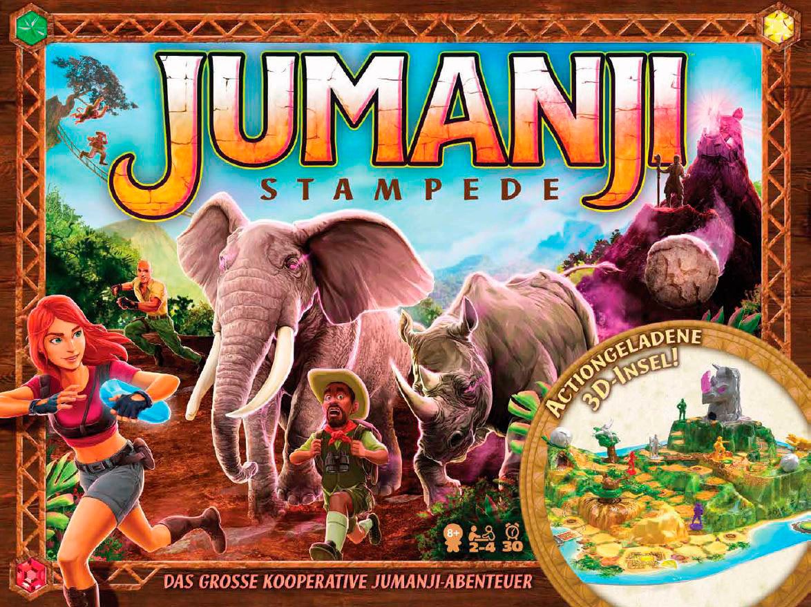 Spin Master Spel Jumanji Stampede