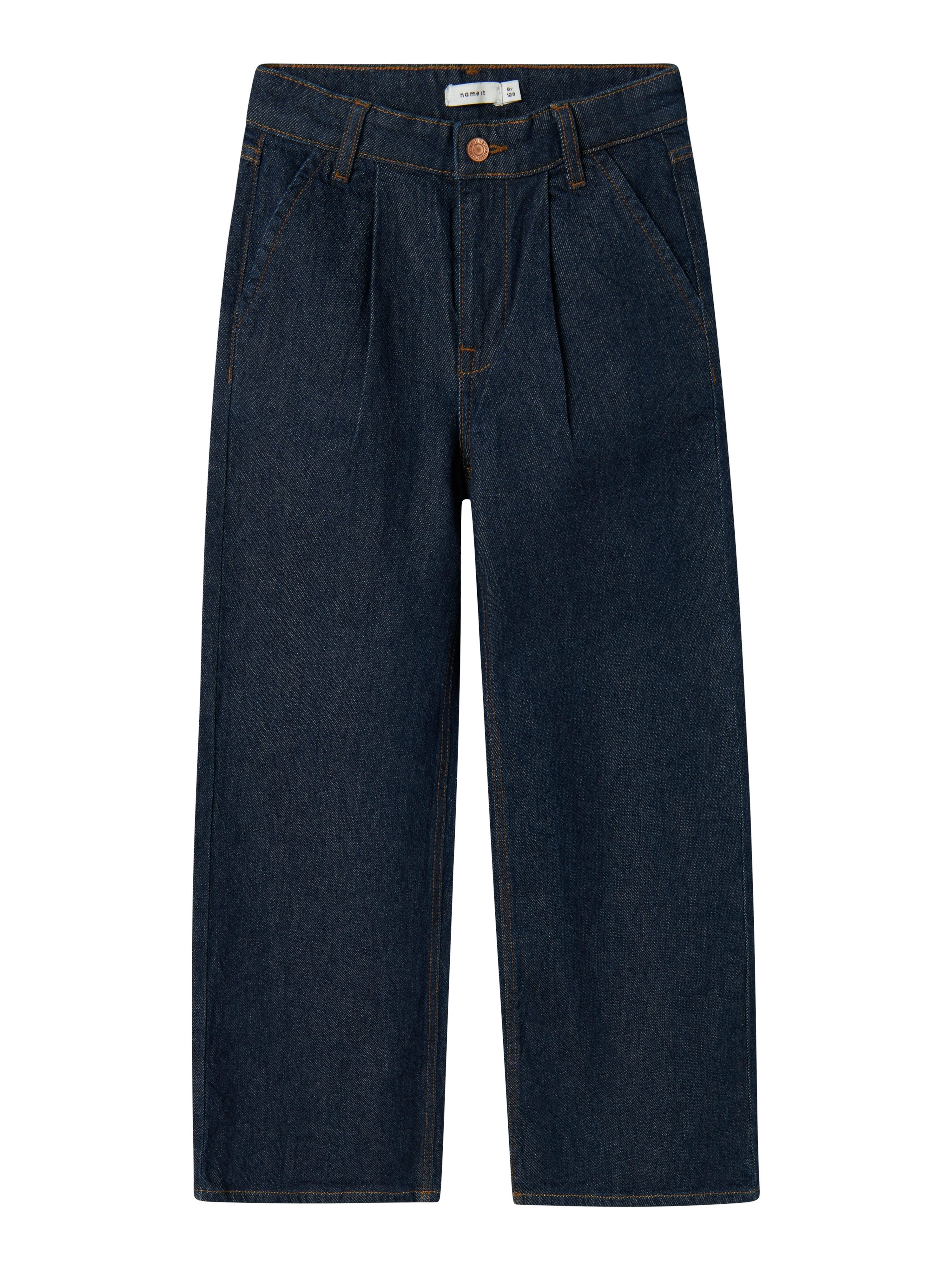 Name It Relax fit jeans NKFBELLA HW W PLEAT JEANS 3020-AZ L NOOS