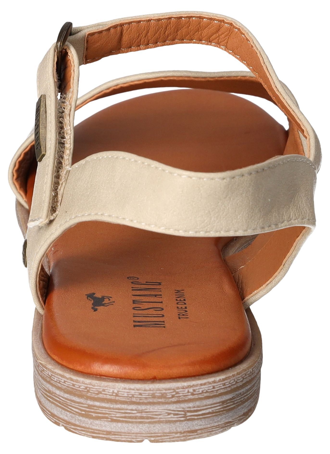 Mustang Shoes Sandalen , zomerschoen, sandaal, riemzandalen in asymmetrische vorm