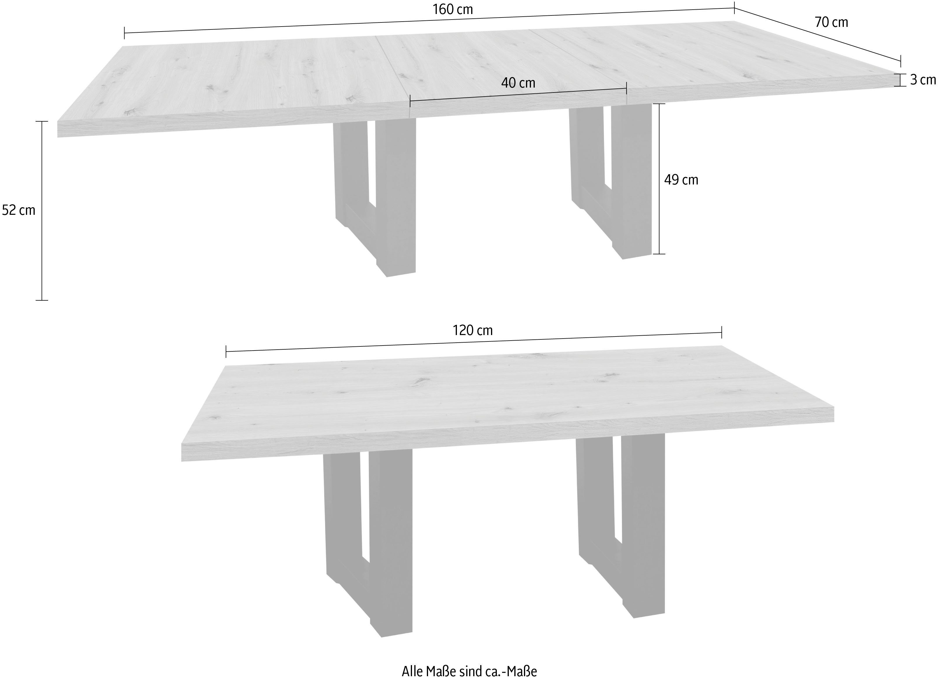 Mäusbacher Salontafel TOPSELLER! Uittrekbaar, in verschillende uitvoeringen