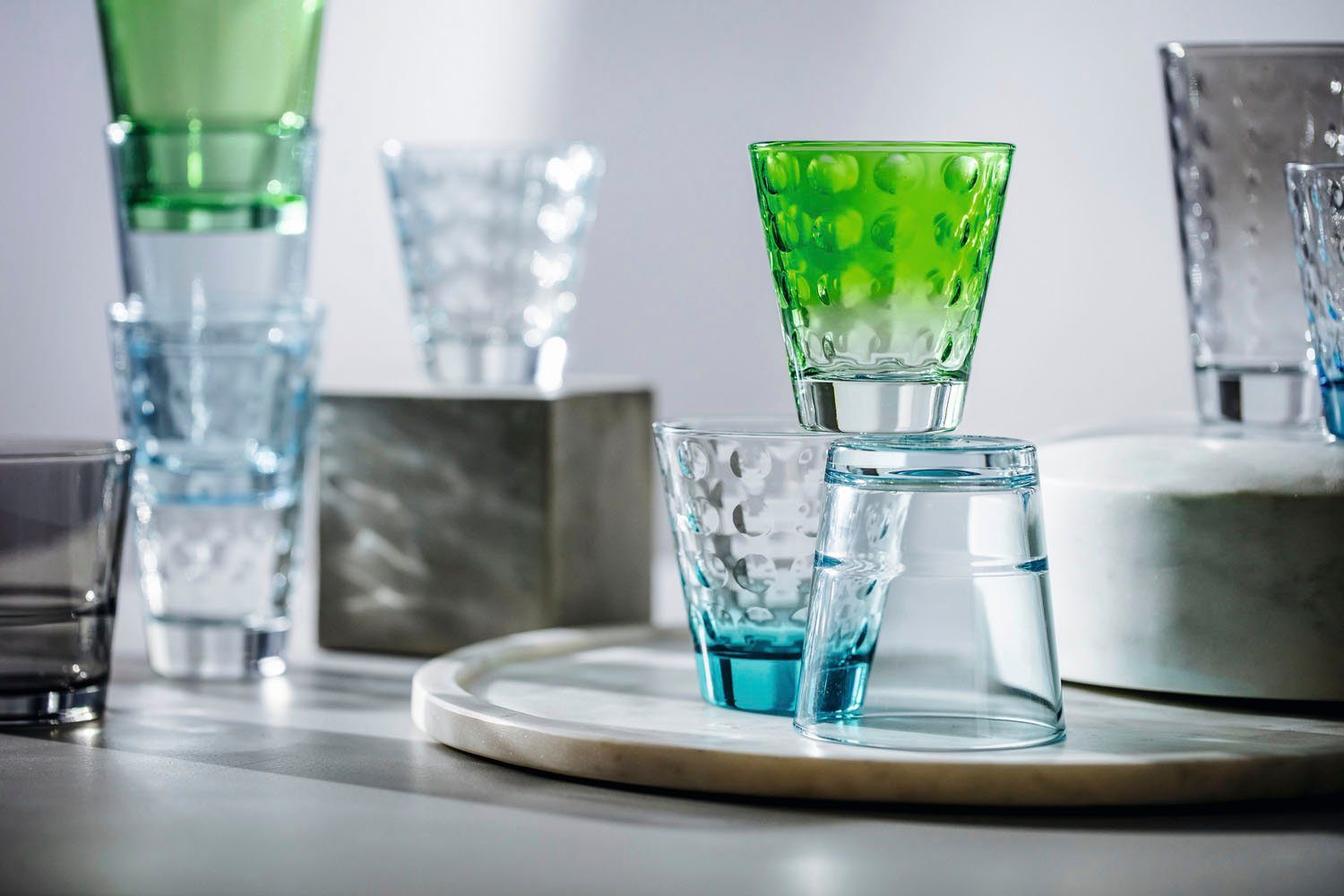 LEONARDO Glazenset Optic 215 ml(set, 6-delig)