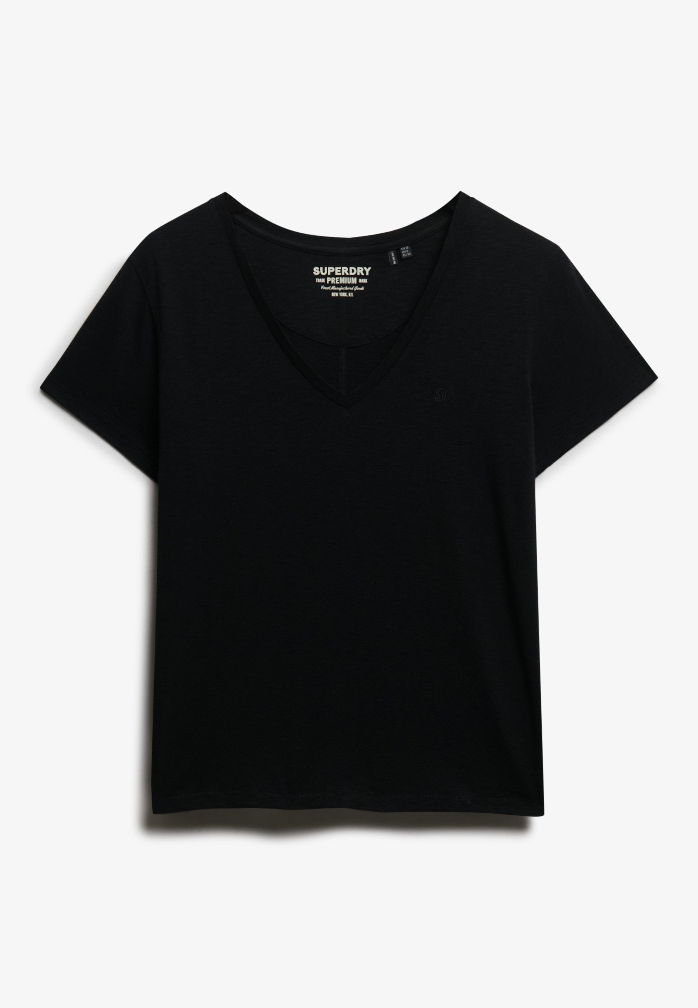 Superdry T-shirt STUDIOS SLUB EMB VEE TEE