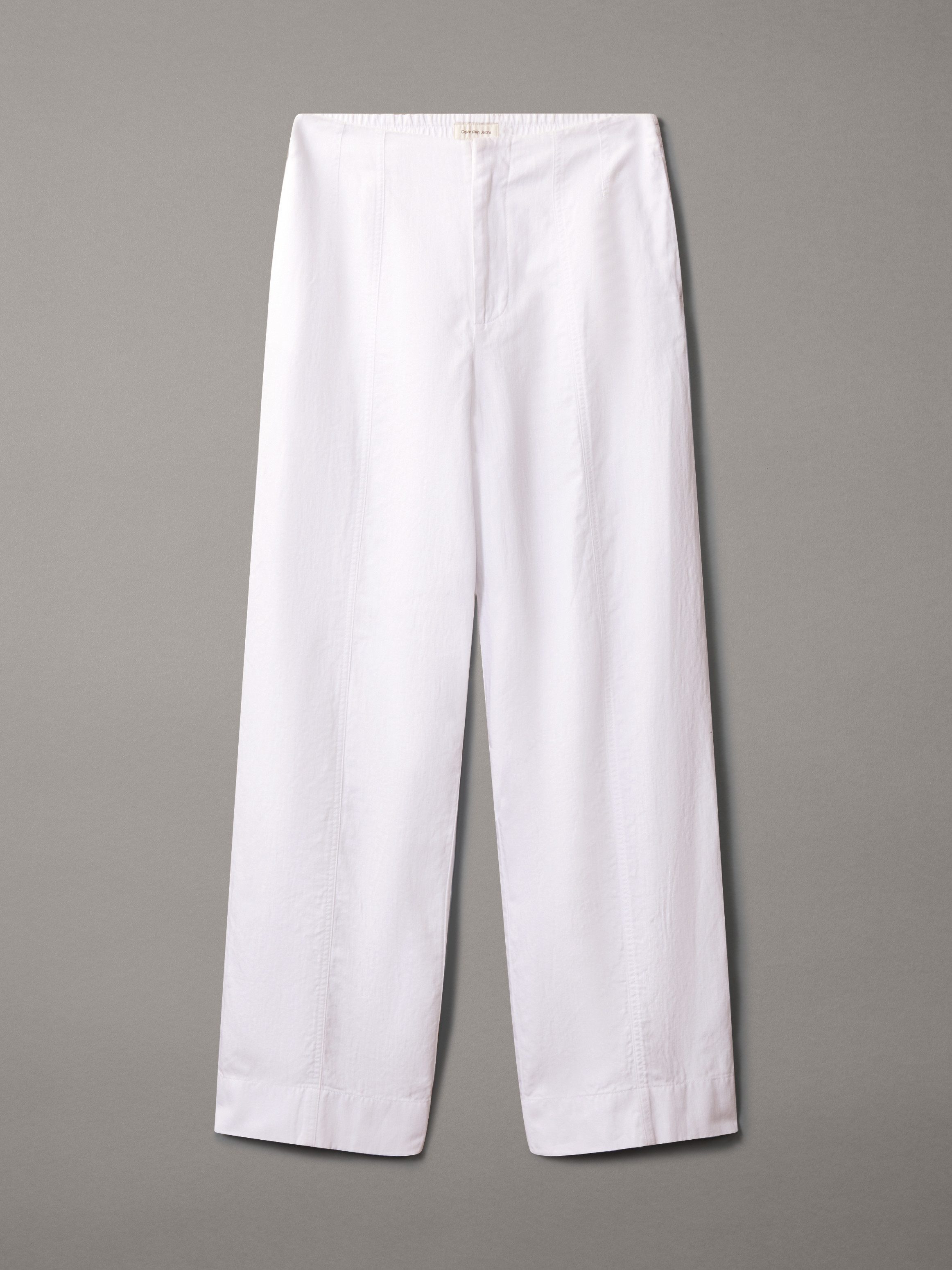 Calvin Klein Linnen broek SOFT LINEN PANT