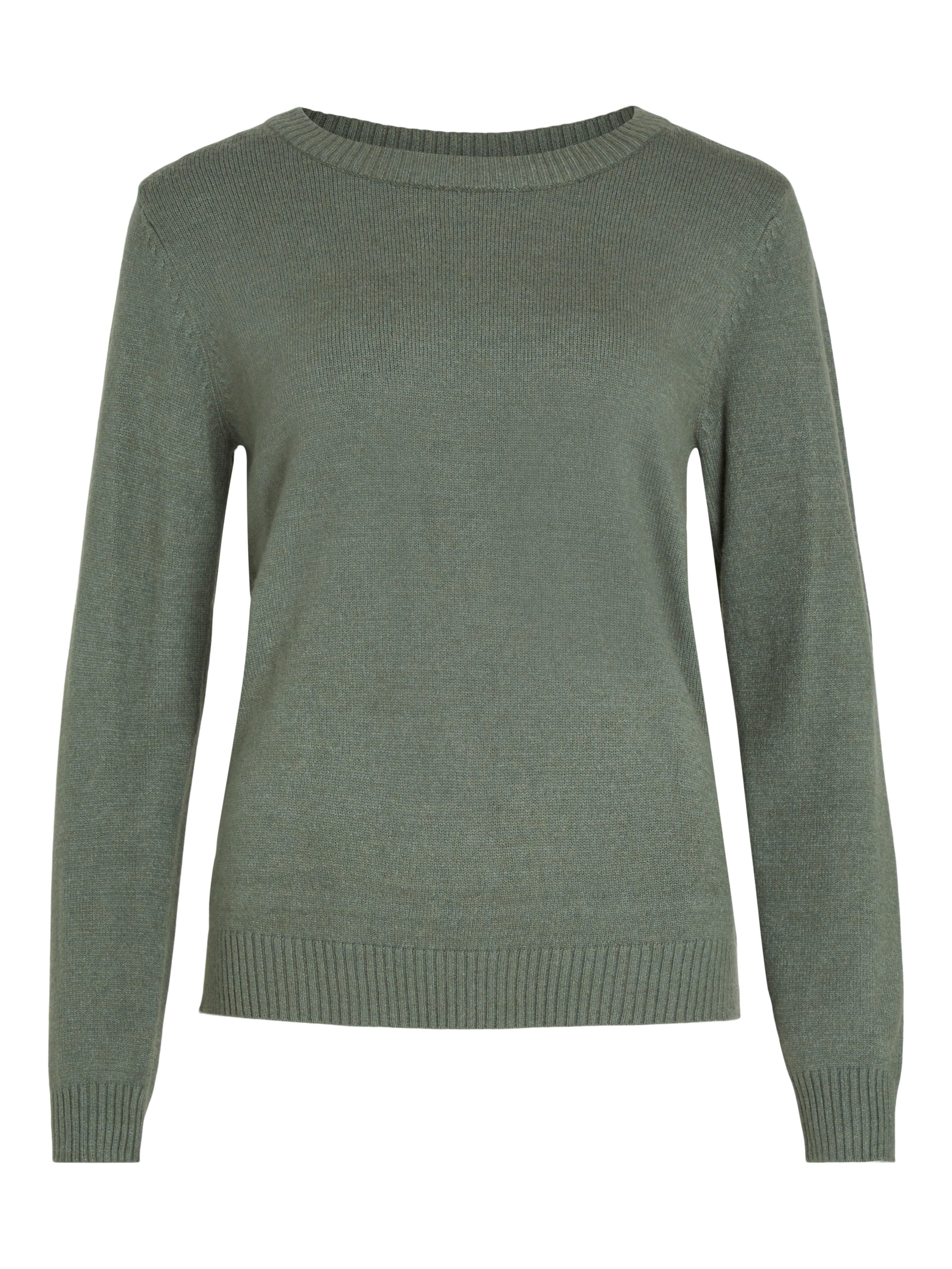 Vila Trui met ronde hals VIRIL O-NECK L/S KNIT TOP - NOOS