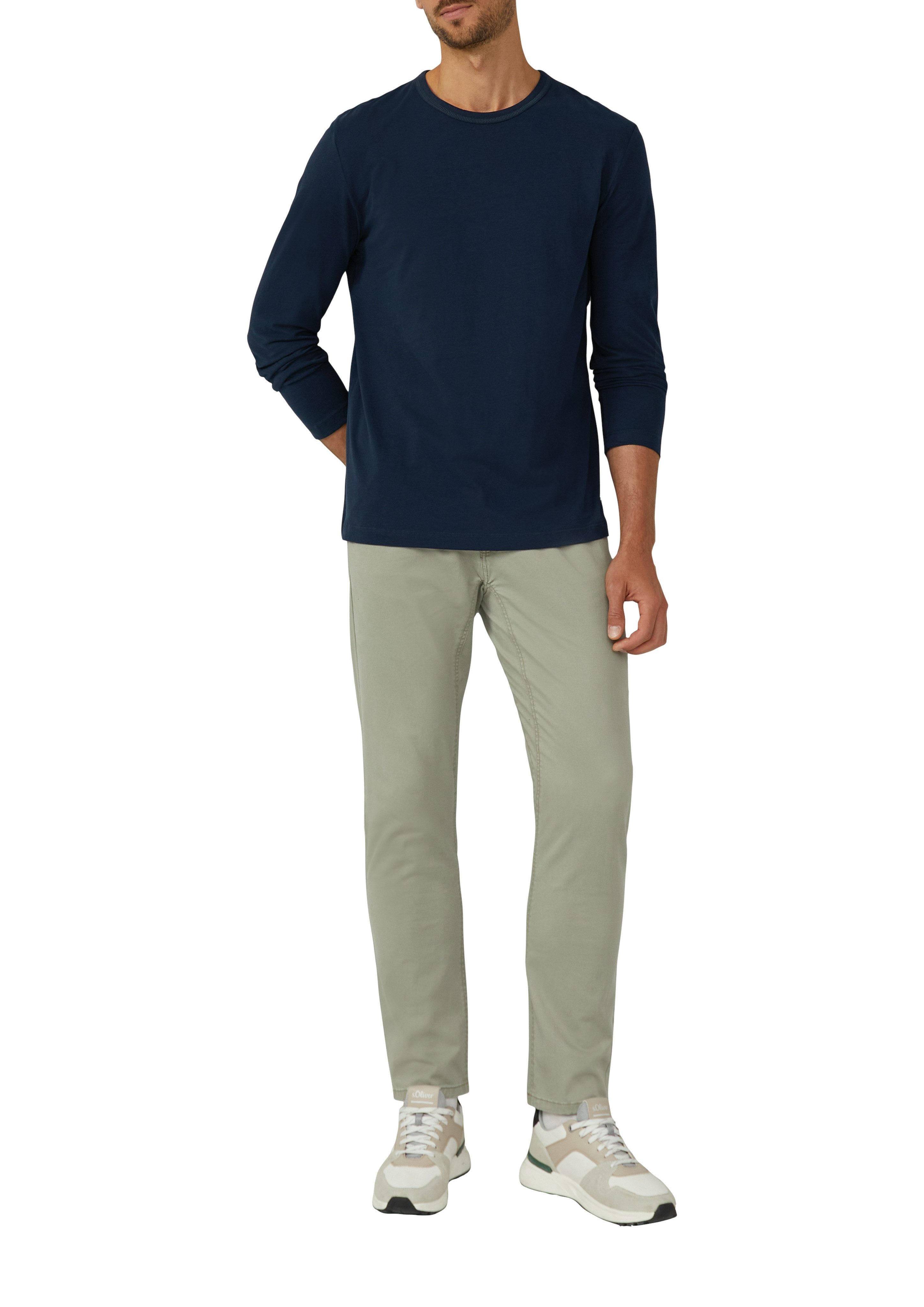 s.Oliver Longsleeve met ronde hals