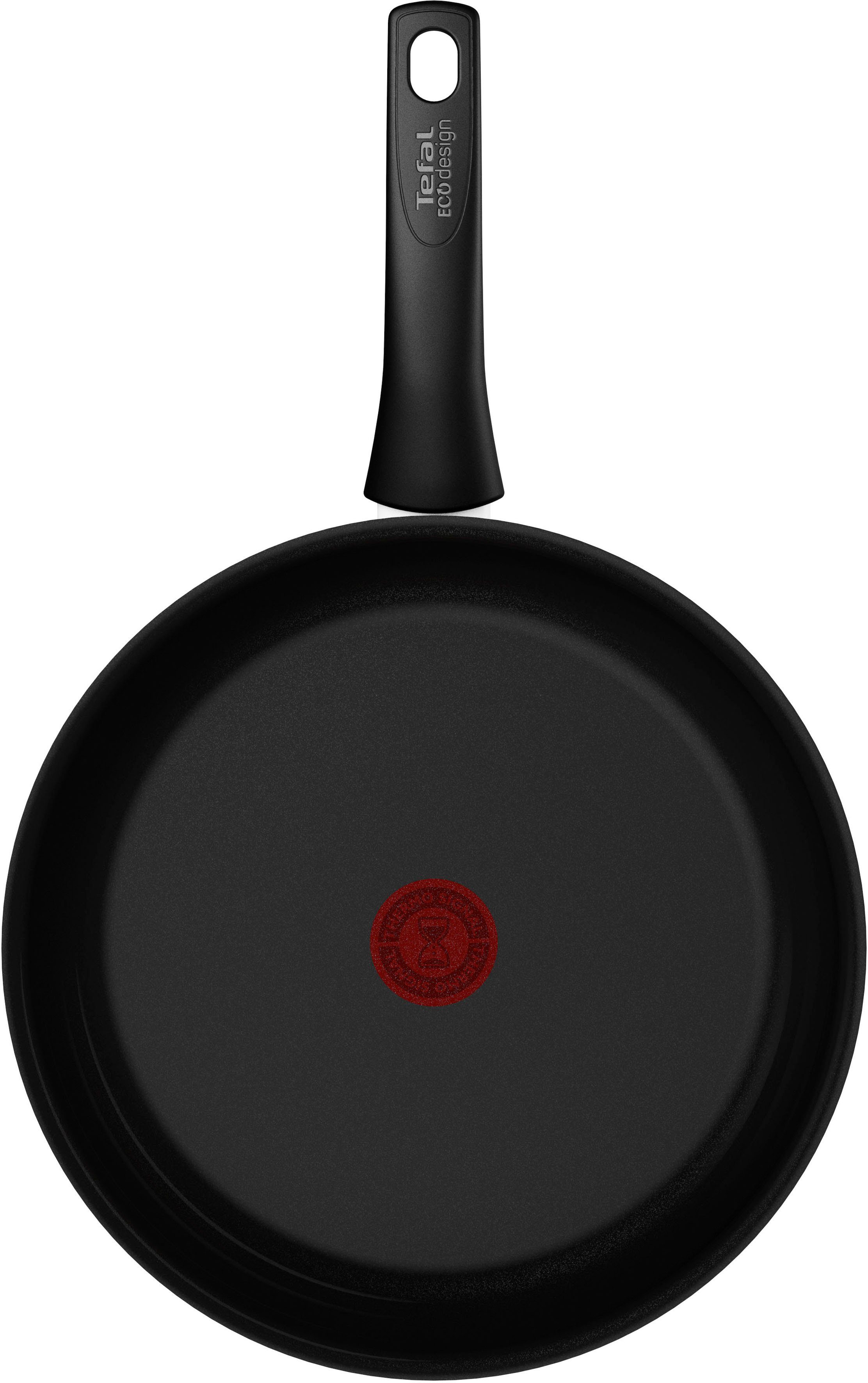 Tefal Koekenpan Renew On Black milieuvriendelijk, gerecycled, thermo-signaal, geschikt voor inductie (1-delig)