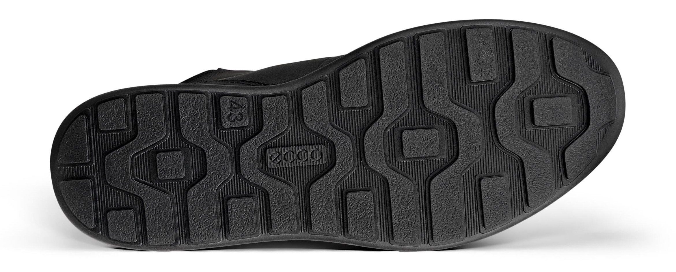 Ecco Veterschoenen ByWay 2.0 enkellaars, high top sneaker met schaptrandvering
