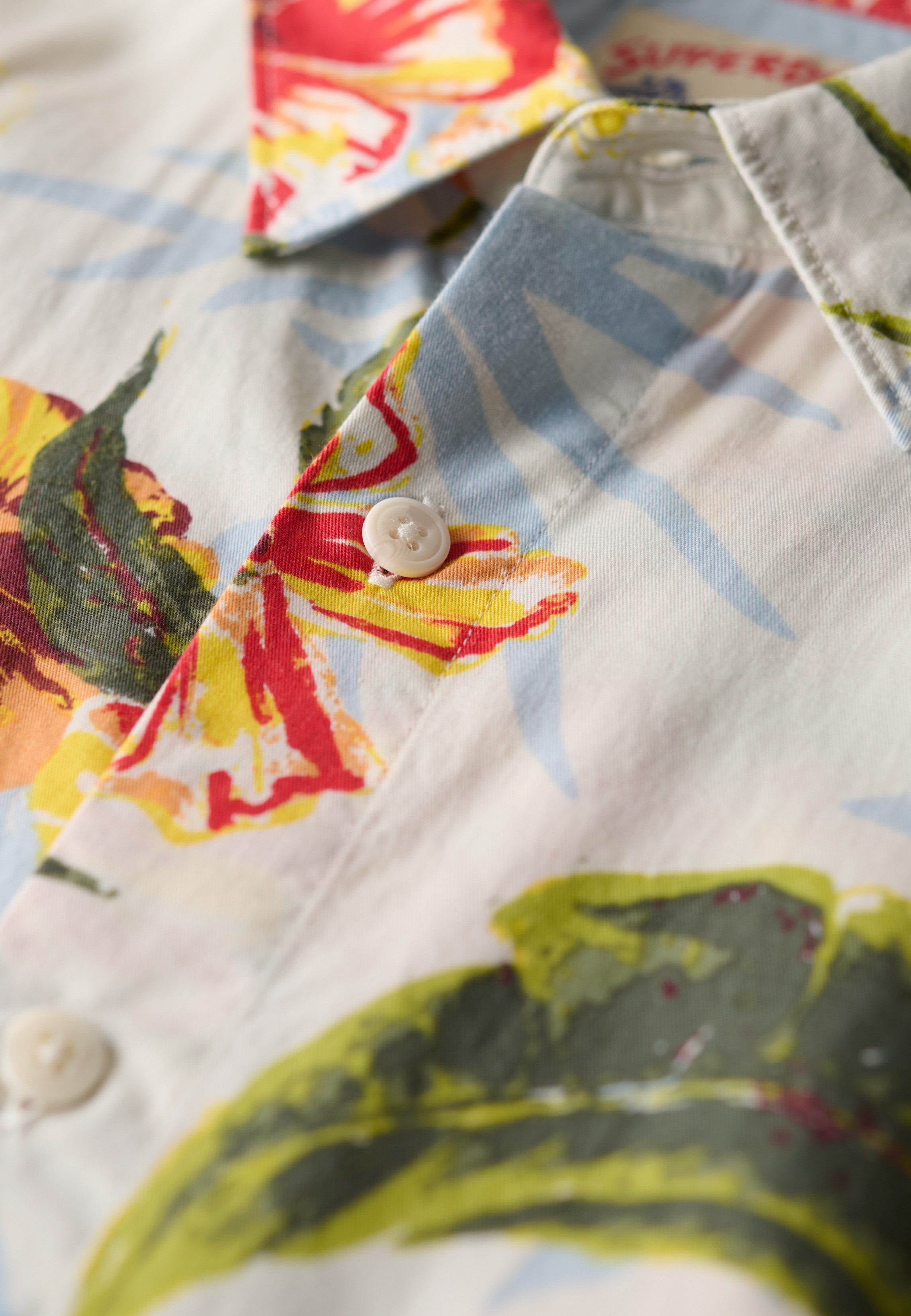 Superdry Overhemd met korte mouwen HAWAIIAN PRINT SHIRT