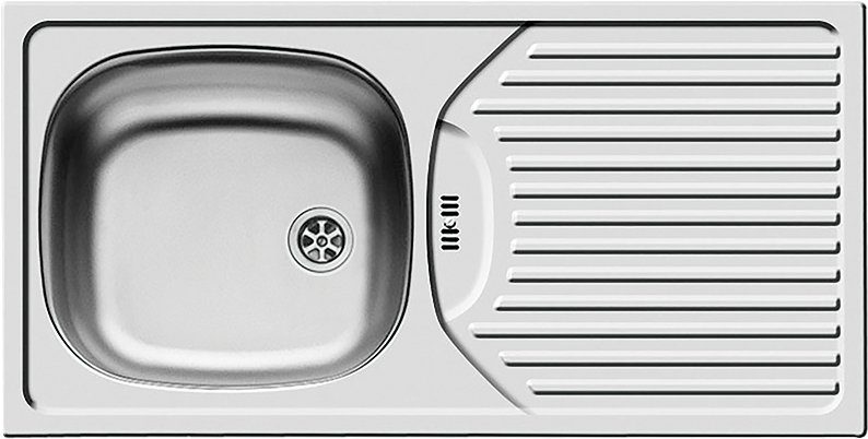 Kochstation Keukenblok KS-Aken Breedte 300 cm, optioneel met elektrische apparaten, met werkblad 38 mm dik