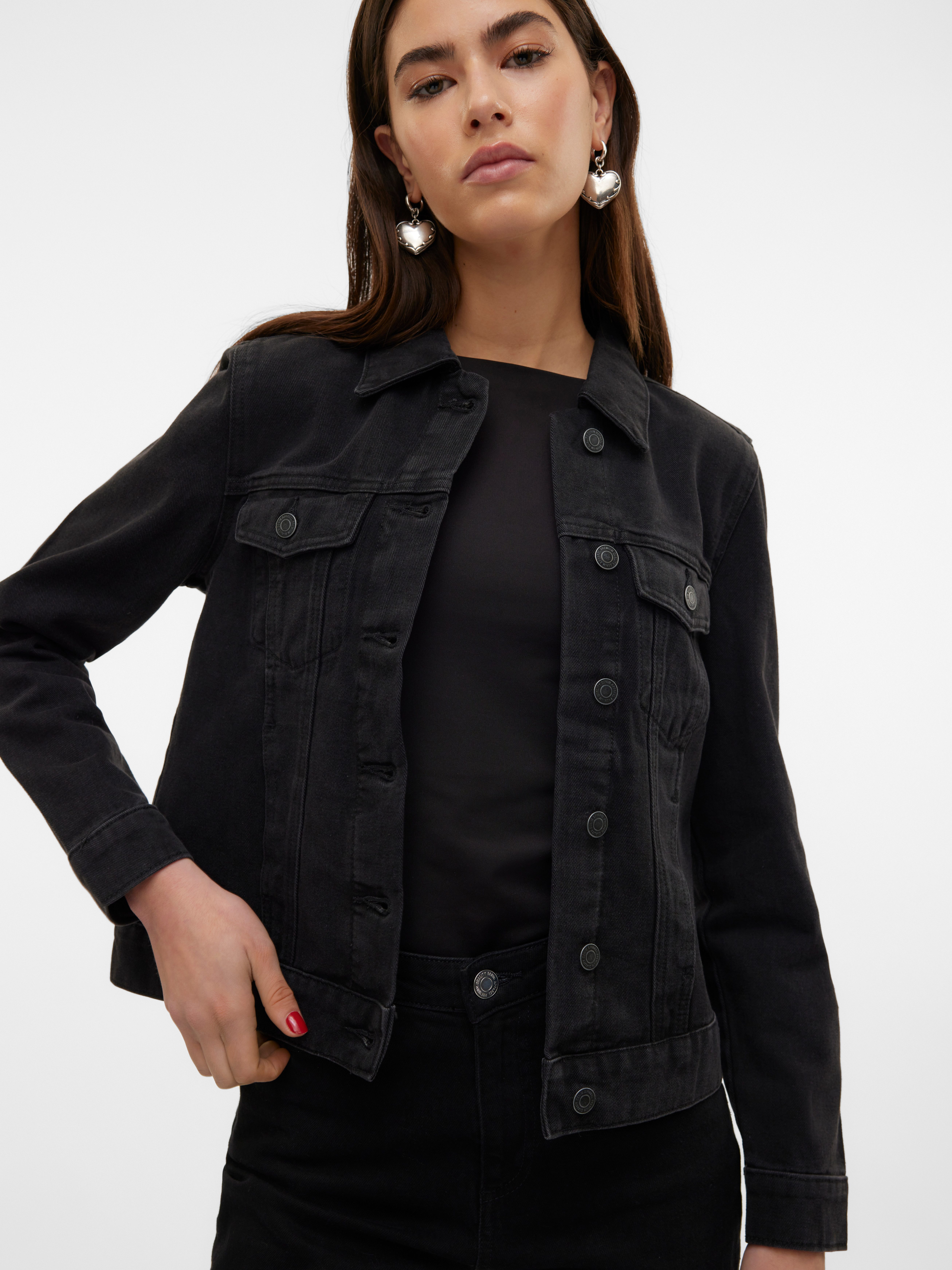 Vero Moda Jeansjack VMZORICA LS DENIM JACKET MIX NOOS
