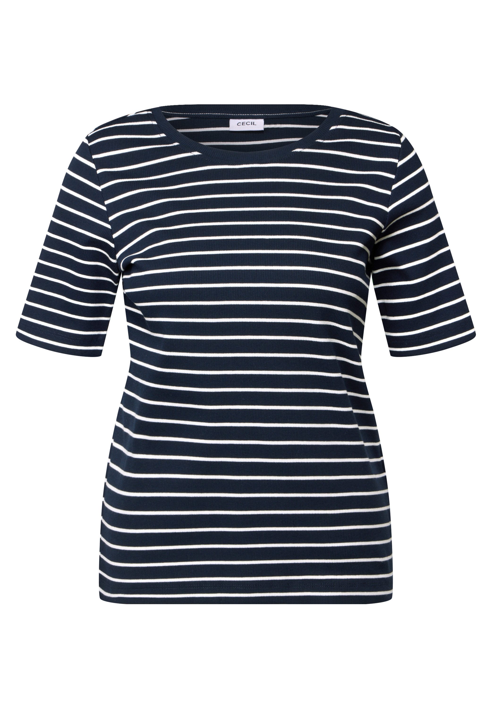 Cecil T-shirt met streepmotief