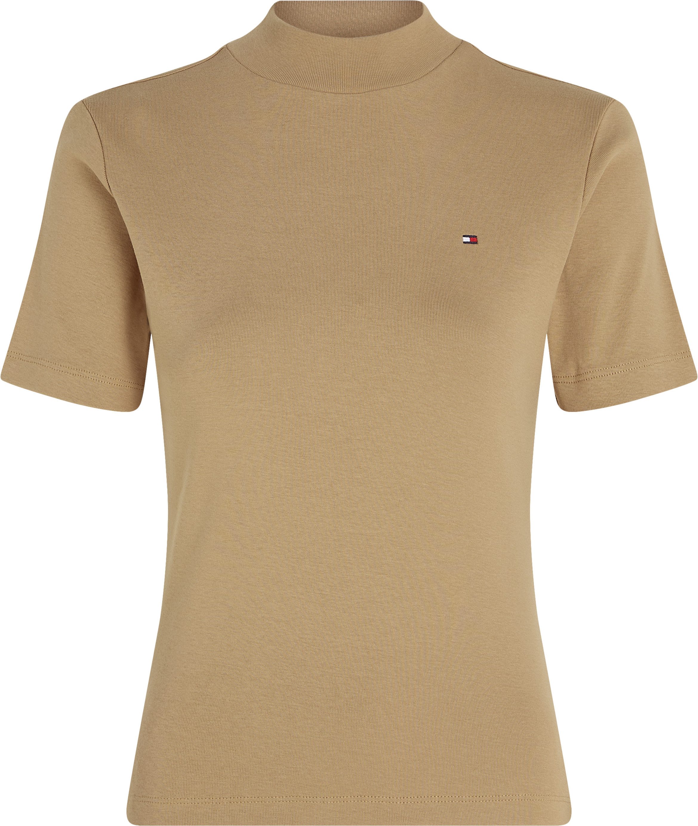 Tommy Hilfiger Shirt met staande kraag NEW CODY SLIM CROP MOCK-NK