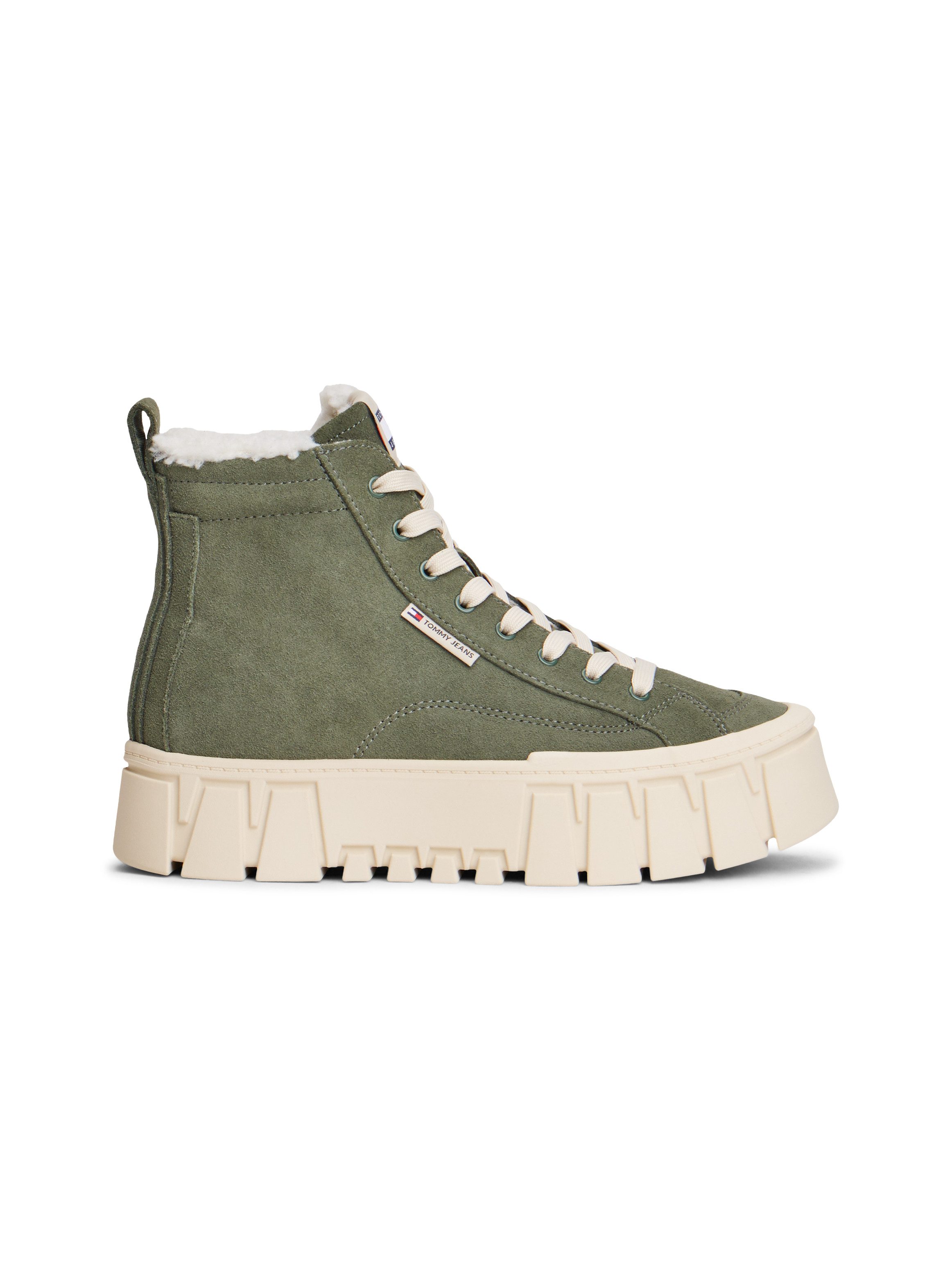 TOMMY JEANS Winterlaarzen TJW VULC FLATFORM SUEDE WL