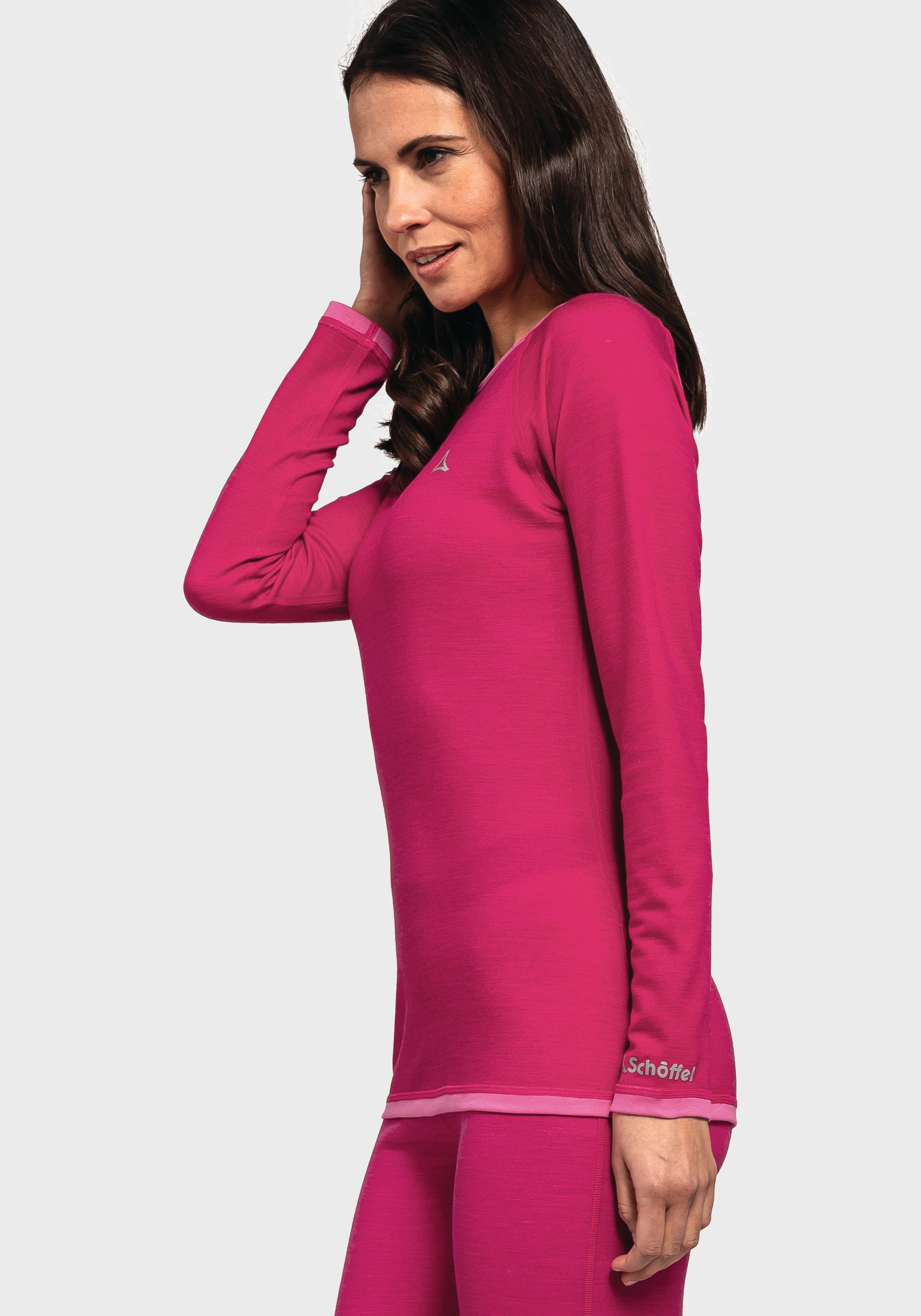 Schöffel Functioneel shirt Ski Merino sportshirt 1/1 mouw W