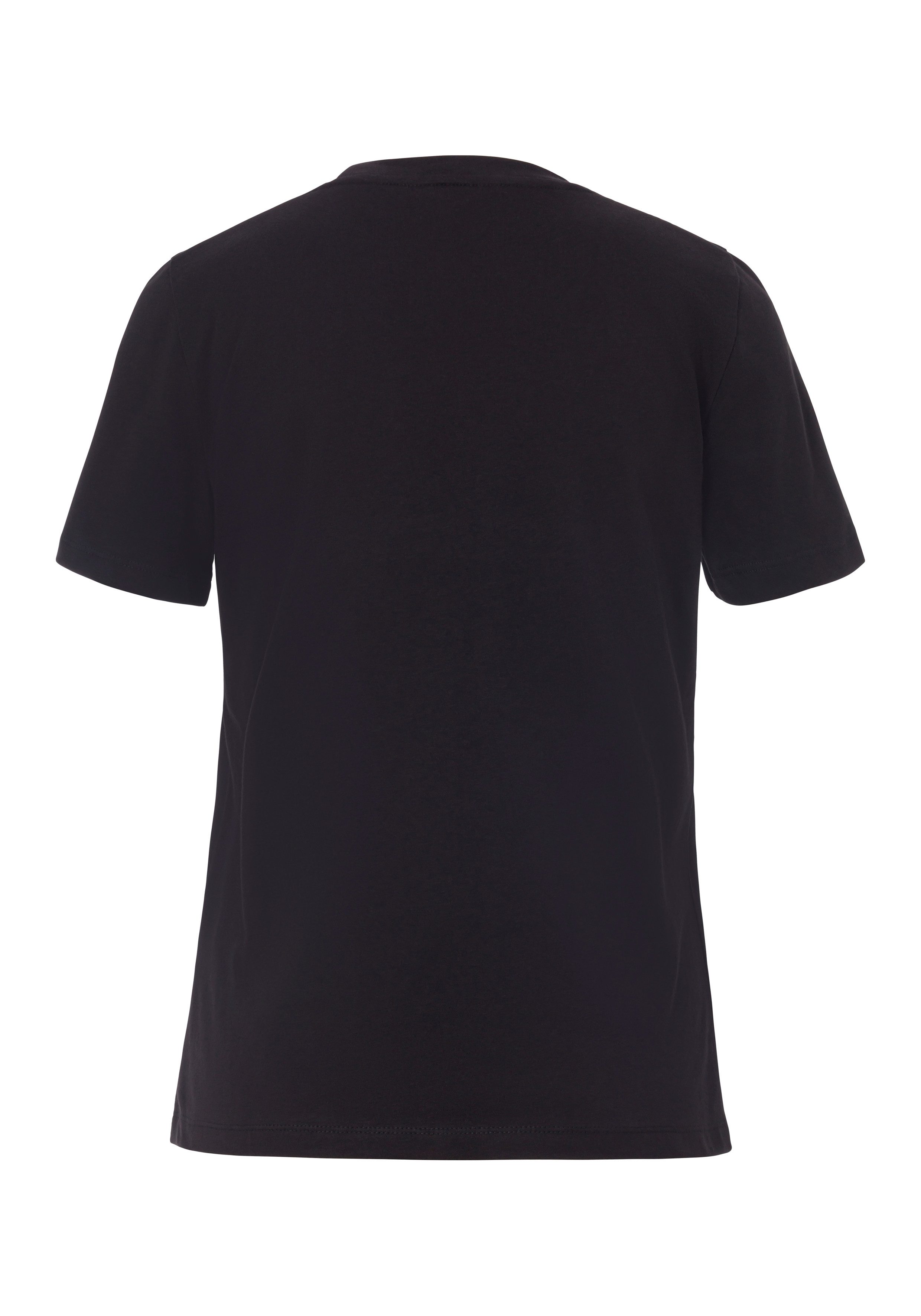 Tommy Hilfiger T-shirt NOS SCRIPT REGULAR C-NK SS Met ronde hals en contrasterende print