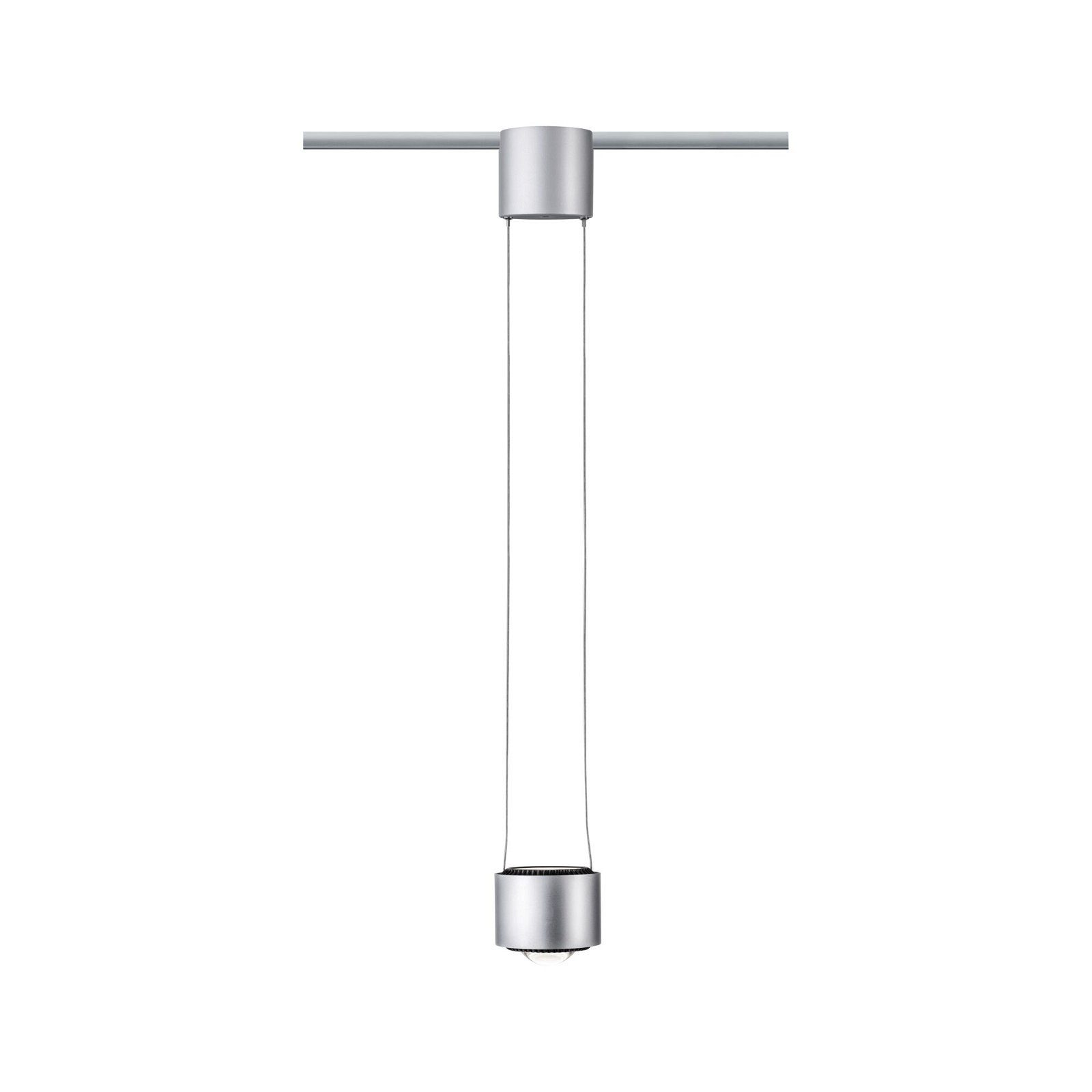 Paulmann Railsysteem-lampen URail Hanglamp Aldan 8,5 / 1x4,5W 4000K 230V Zwart mat, Zwart (1-delig)