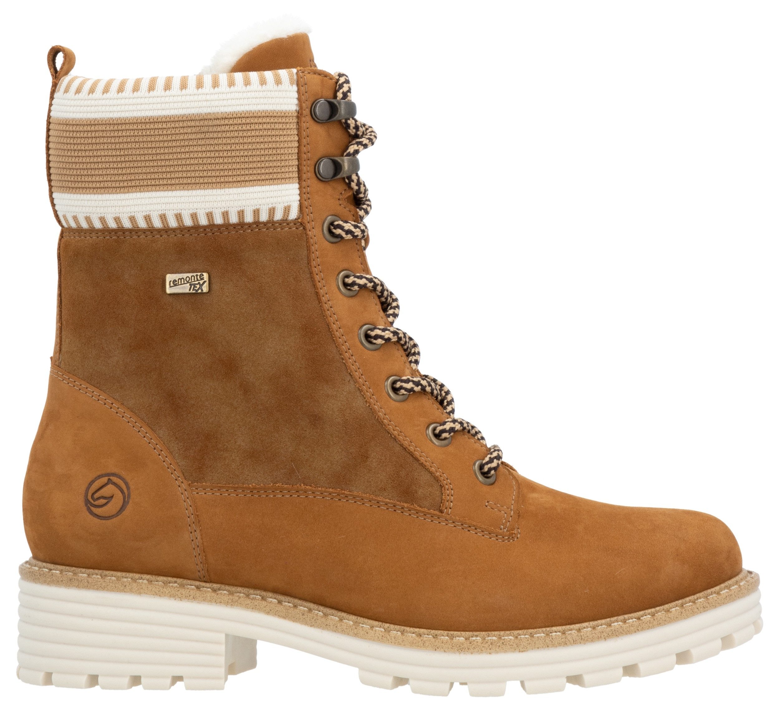 Remonte Winterlaarzen Elisabeth Hurley-Collection , veterschoenen, veterschoenen met waterafstotende tex-membraan