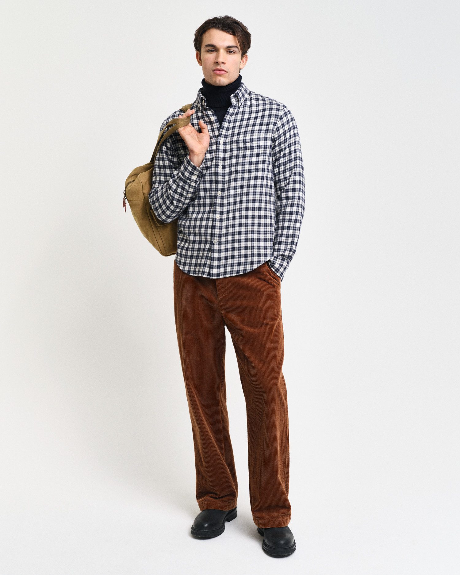 Gant Overhemd met lange mouwen REG FLANNEL CHECK SHIRT