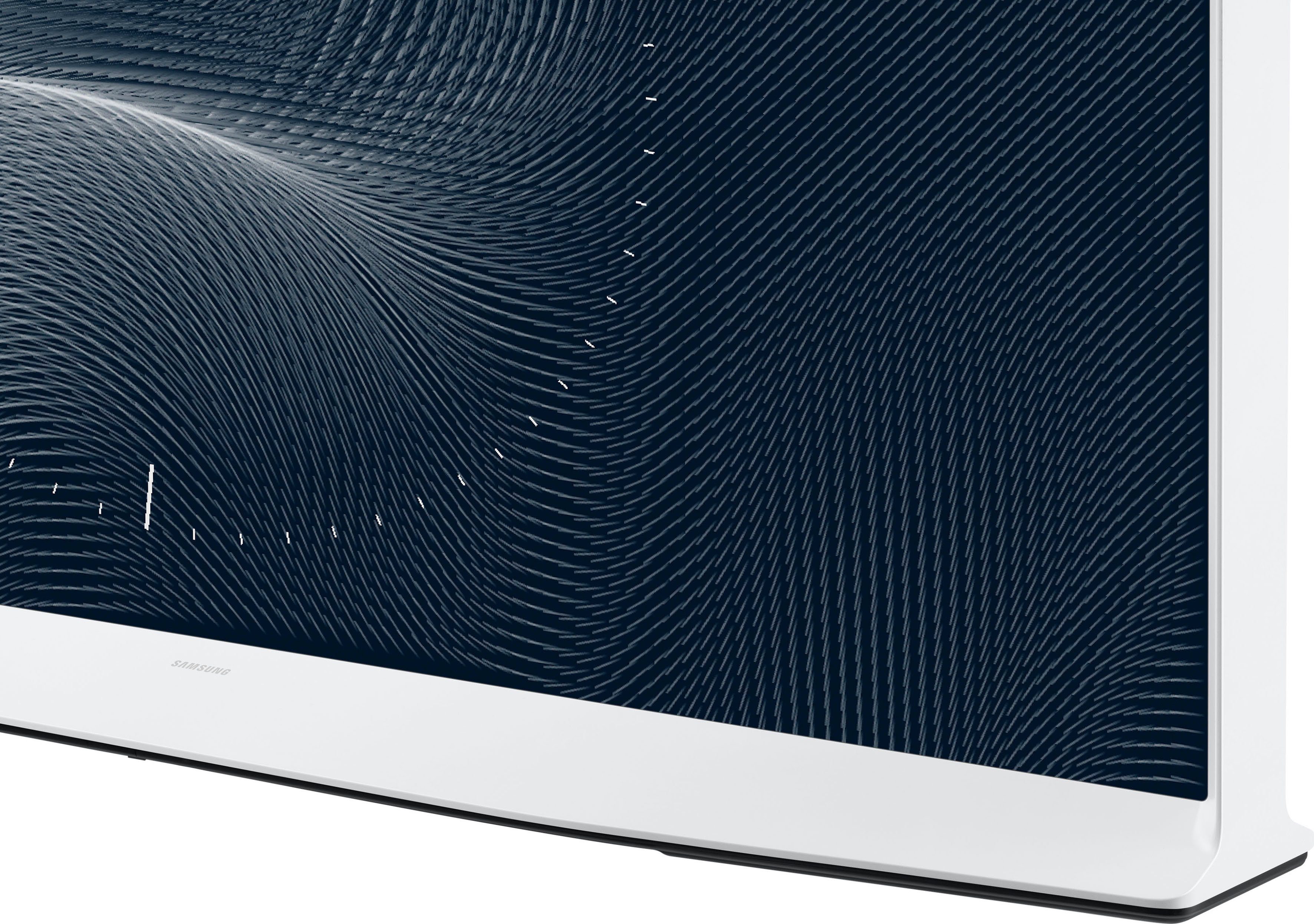 Samsung Led-lifestyle-TV 55" QLED 4K The Serif (2022), 138 cm / 55", Smart TV, Quantum HDR, Beste upscaling dankzij Quantum processor 4k, Mat display