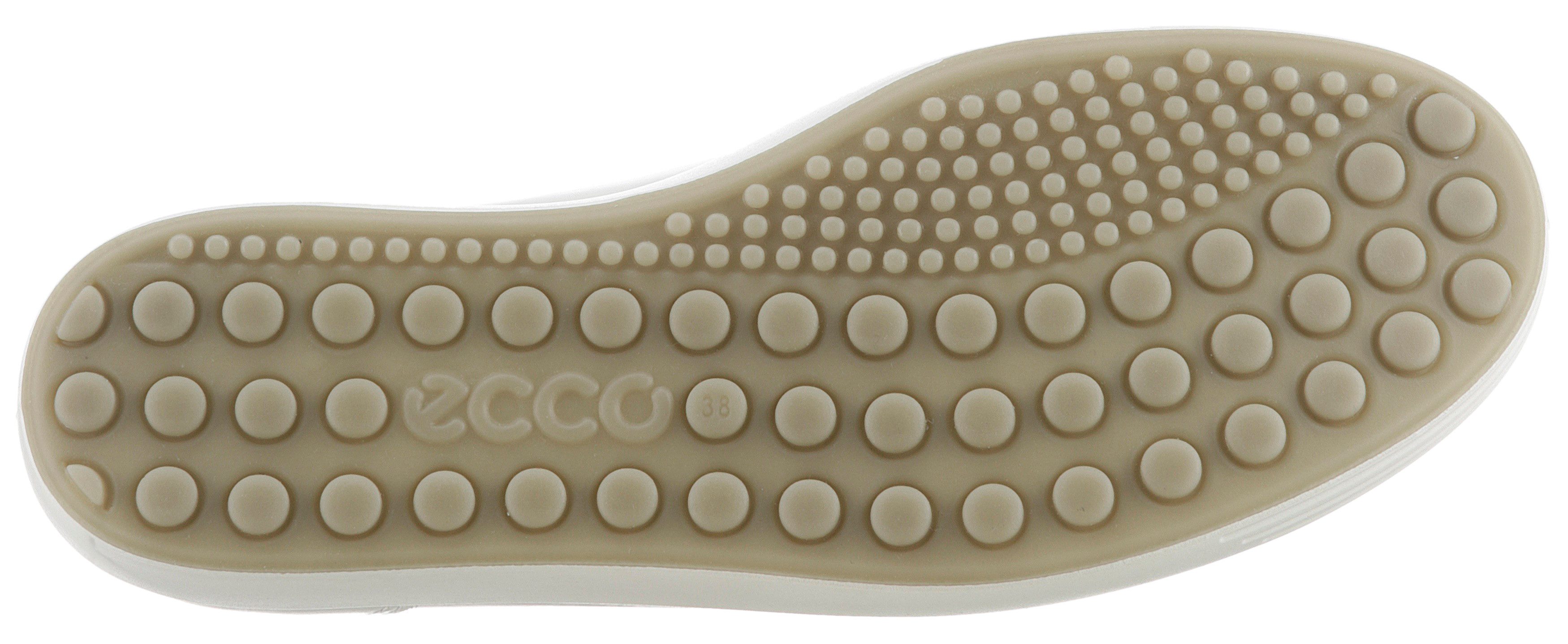 Ecco Sneakers SOFT 7 W met label, vrijetijdsschoen, lage schoen, veterschoen, smalle vorm
