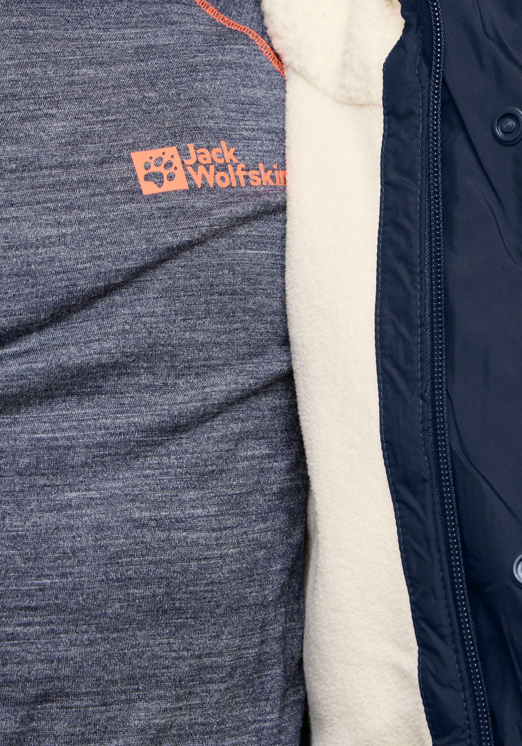Jack Wolfskin Gewatteerde jas Jacket SNOWBEAR voor kinderen