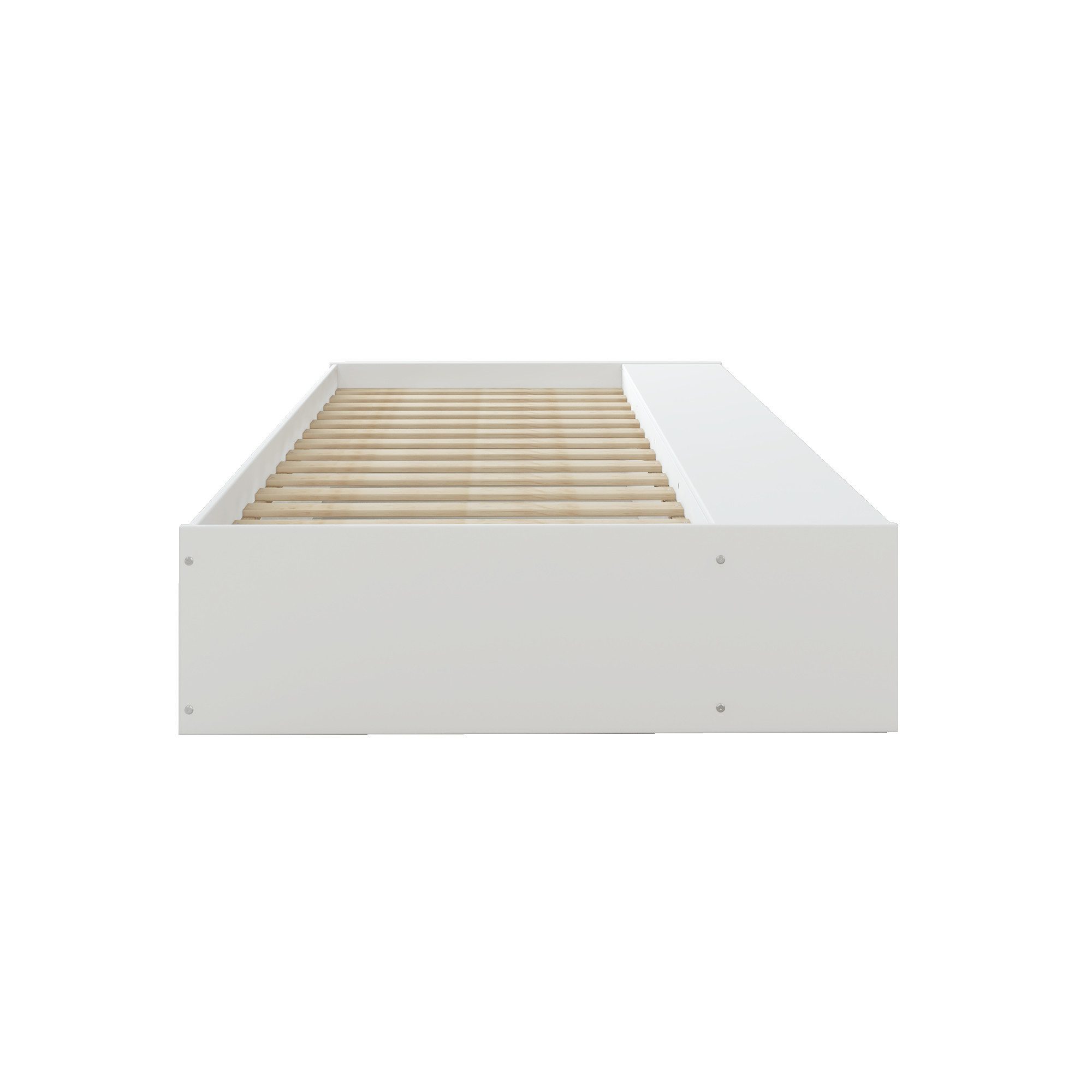 Home affaire Bed Magdala inclusief lattenbodem, veel opbergruimte, brede plank, fsc® gecertificeerd