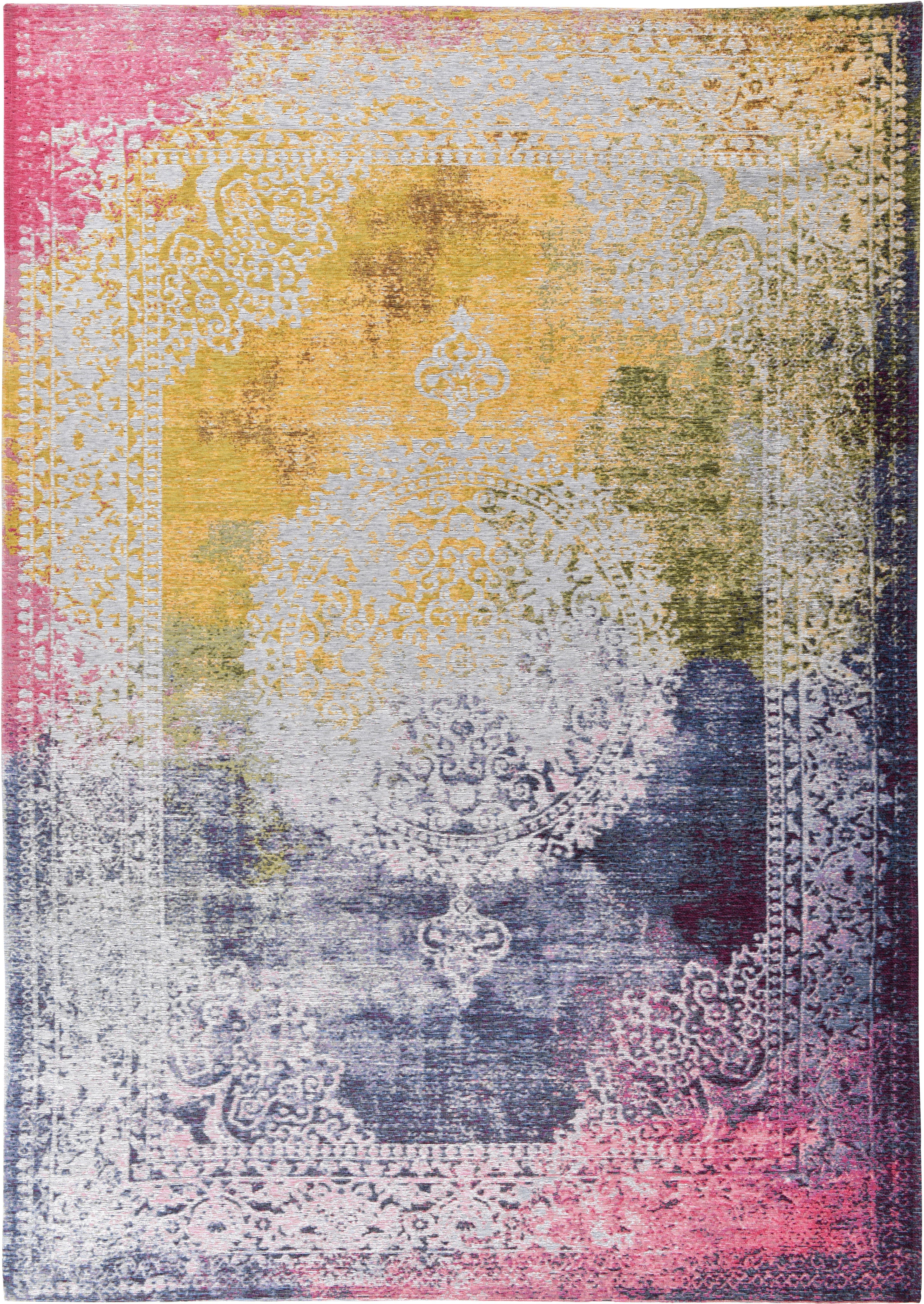 Gino Falcone Vloerkleed Cosima-119 geweven jacquard vloerkleed, met chenillegaren, moderne oriënt-look