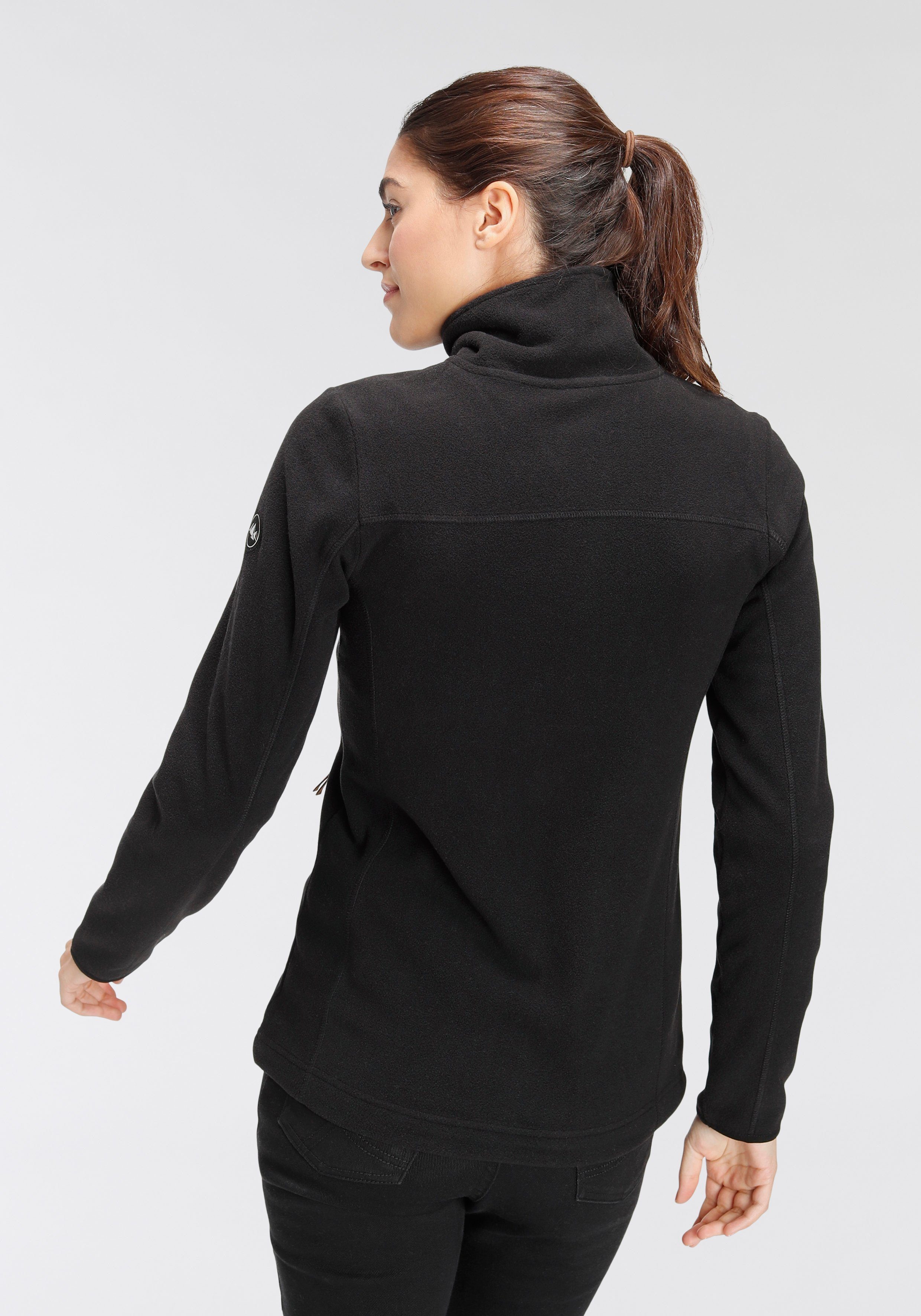 Polarino Fleecejack voor koude dagen, van fleece, casual look