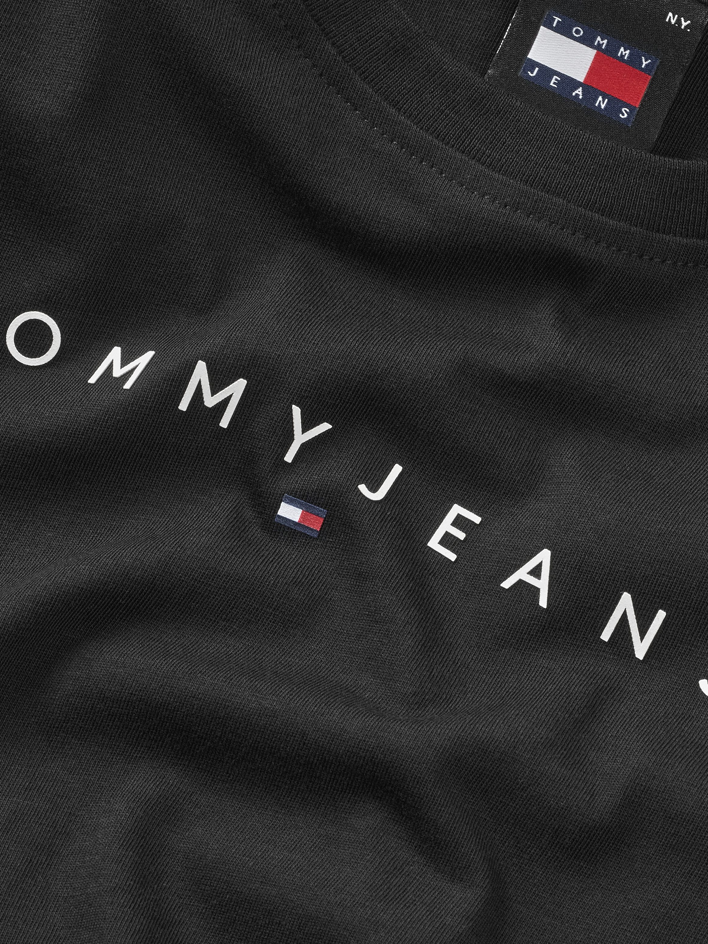 Tommy Jeans Curve T-shirt TJW SLIM LINEAR TEE EXT