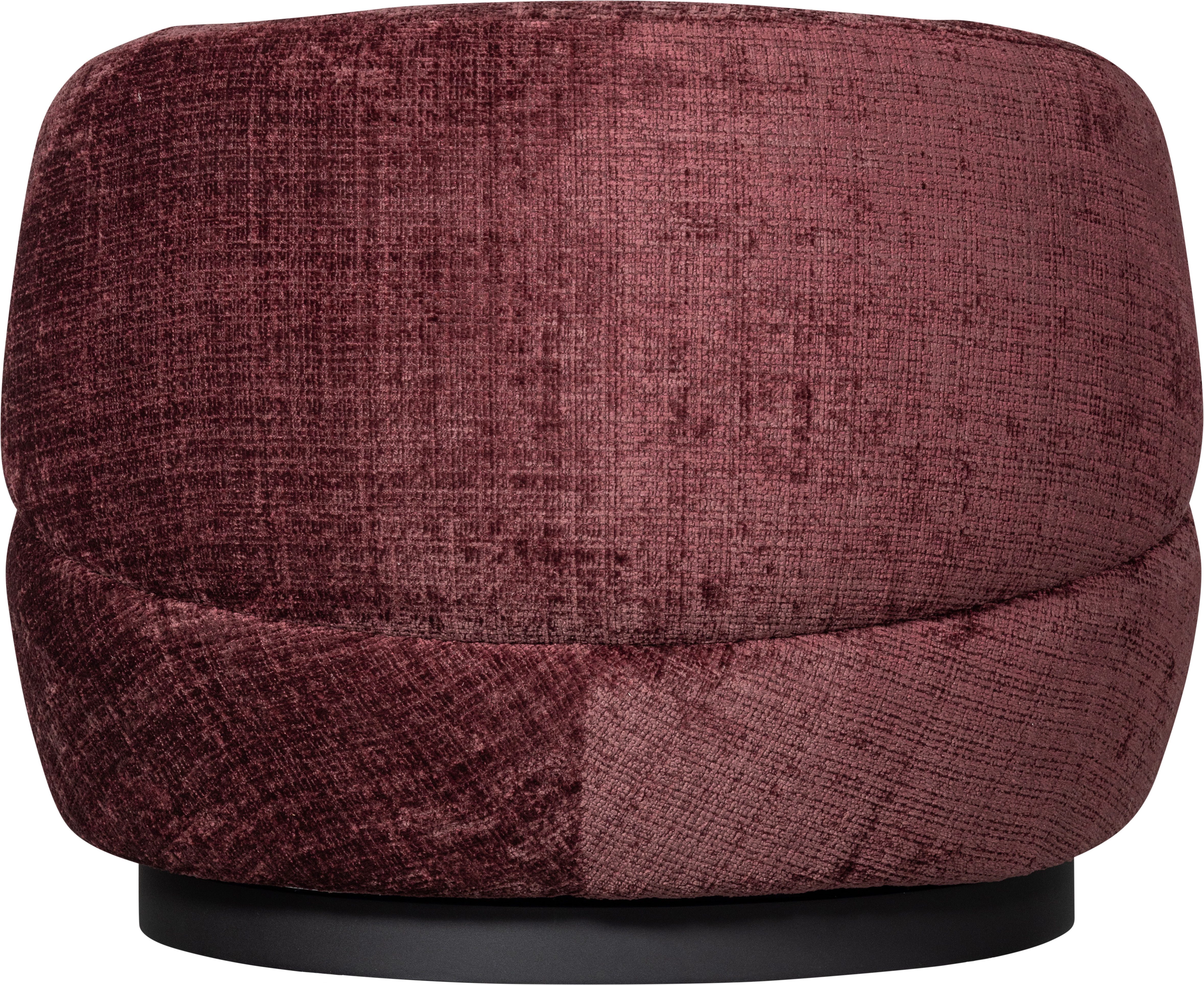 WOOOD Draaibare fauteuil Woolly ronde vorm, in elke richting draaibaar! breedte 84 cm