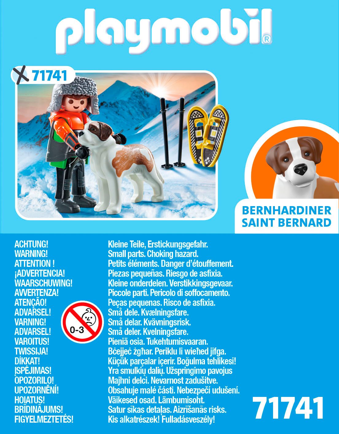Playmobil® Constructie-speelset Wanderer mit Bernhardiner (71741), Playmobil My Life (8-delig)