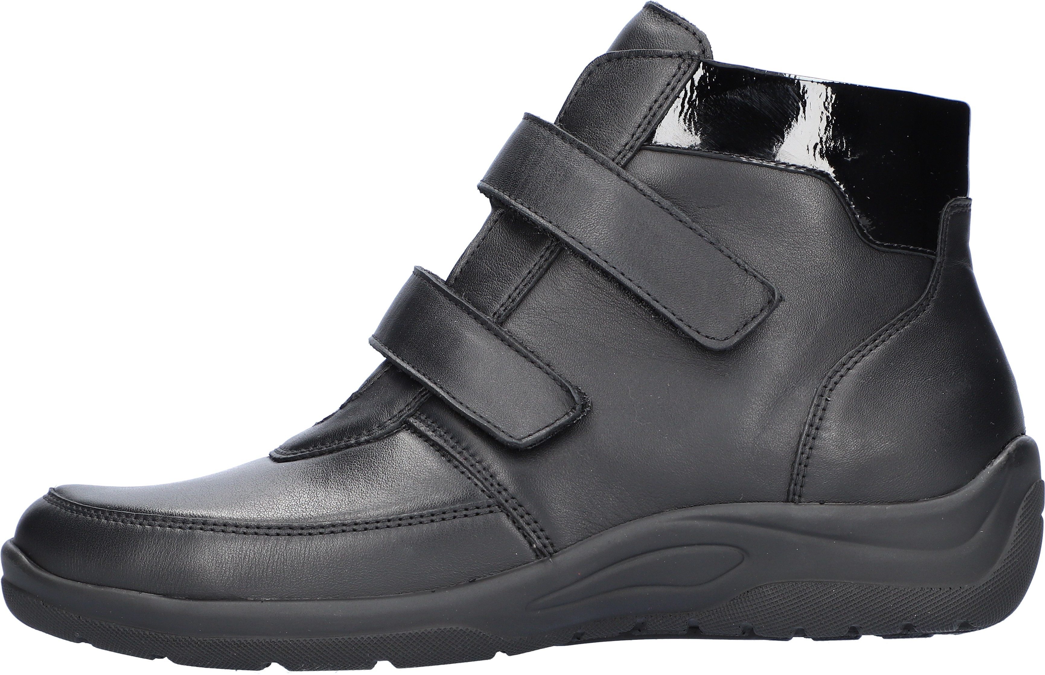 Waldläufer Klittenbandboots Hesna-Soft , instaplaarzen, enkellaars, comfortabele schoen, comfortbreedte h (= zeer breed)