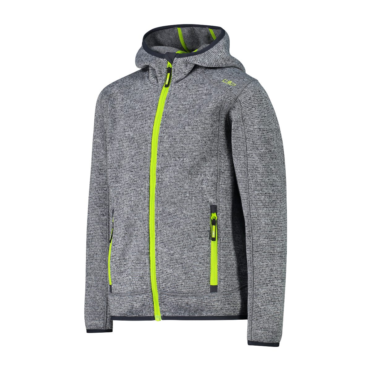 CMP Gebreid fleecejack Warmte- & ademend & snel drogend & voor kinderen (1 stuk)